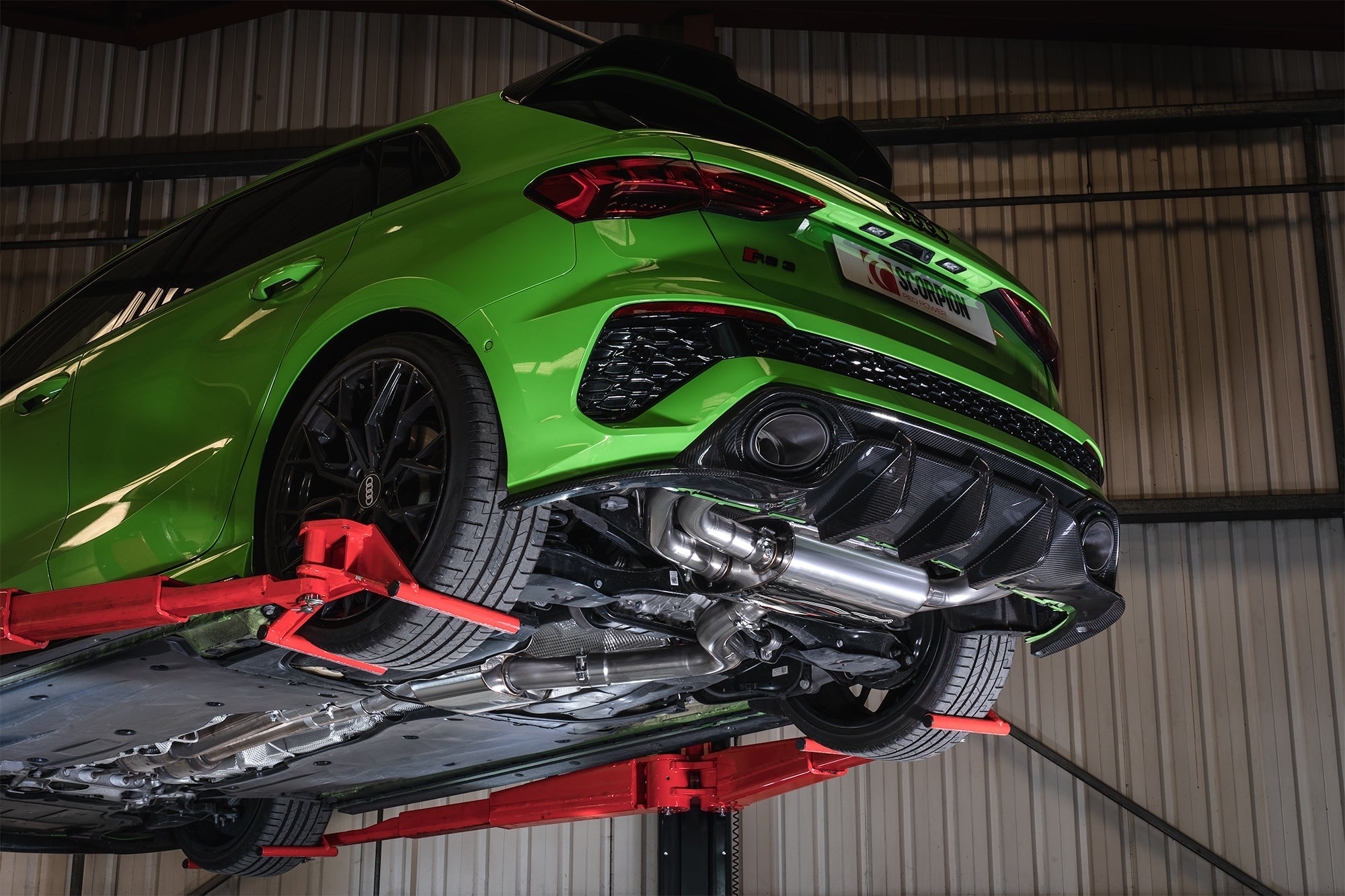 Scorpion Catback uitlaat Audi RS3 8Y Sedan--26
