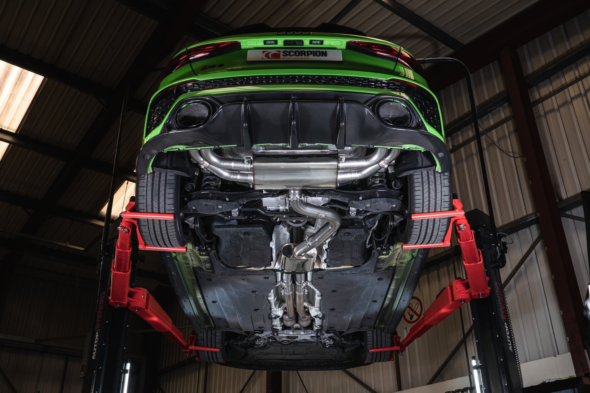 Scorpion Catback uitlaat Audi RS3 8Y Sedan--37