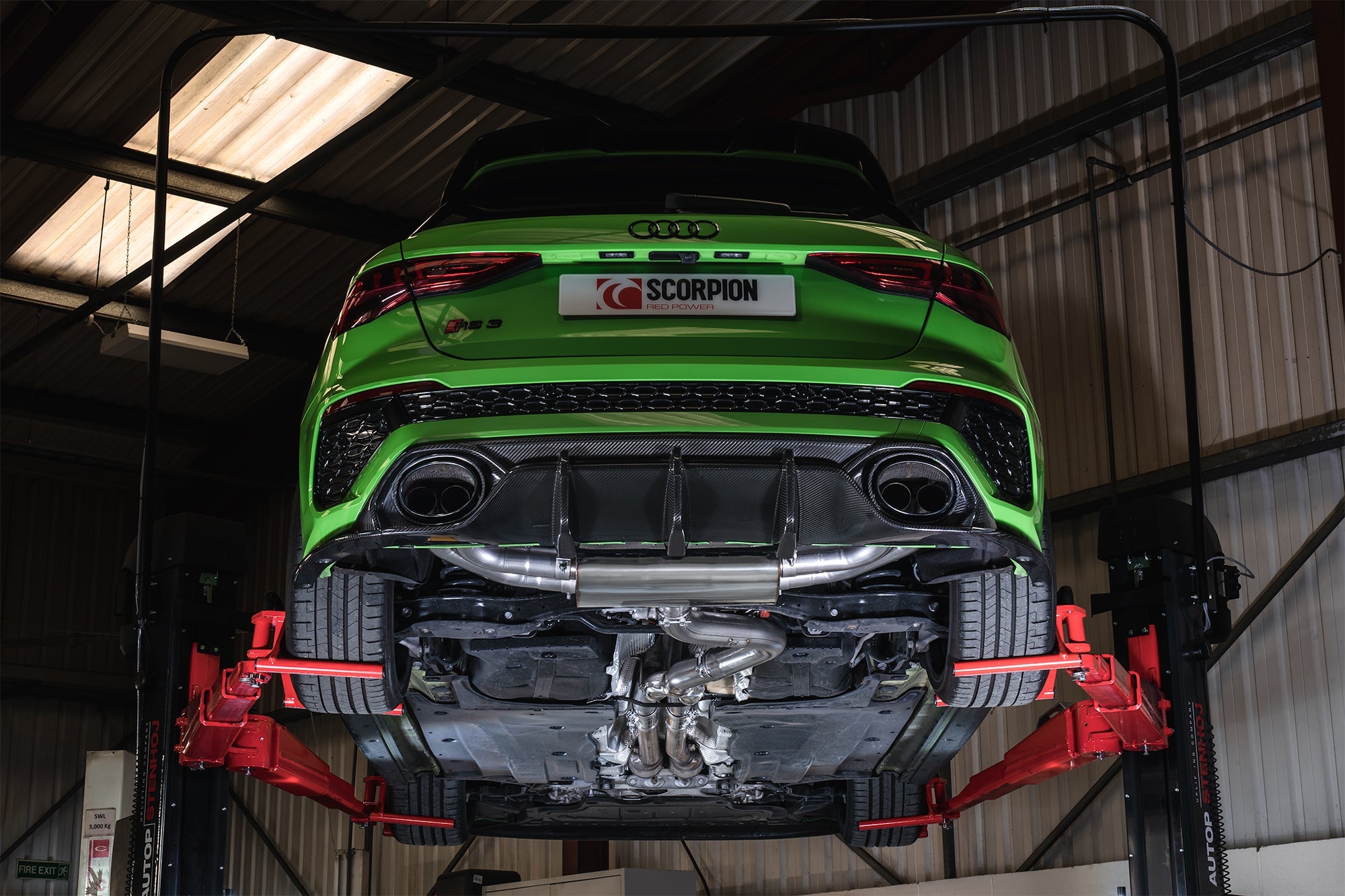 Scorpion Catback uitlaat Audi RS3 8Y Sedan--41