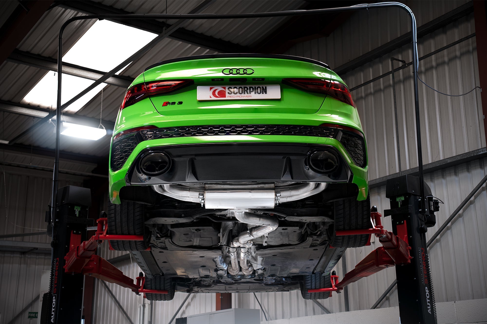 Scorpion Catback uitlaat Audi RS3 8Y Sedan-18