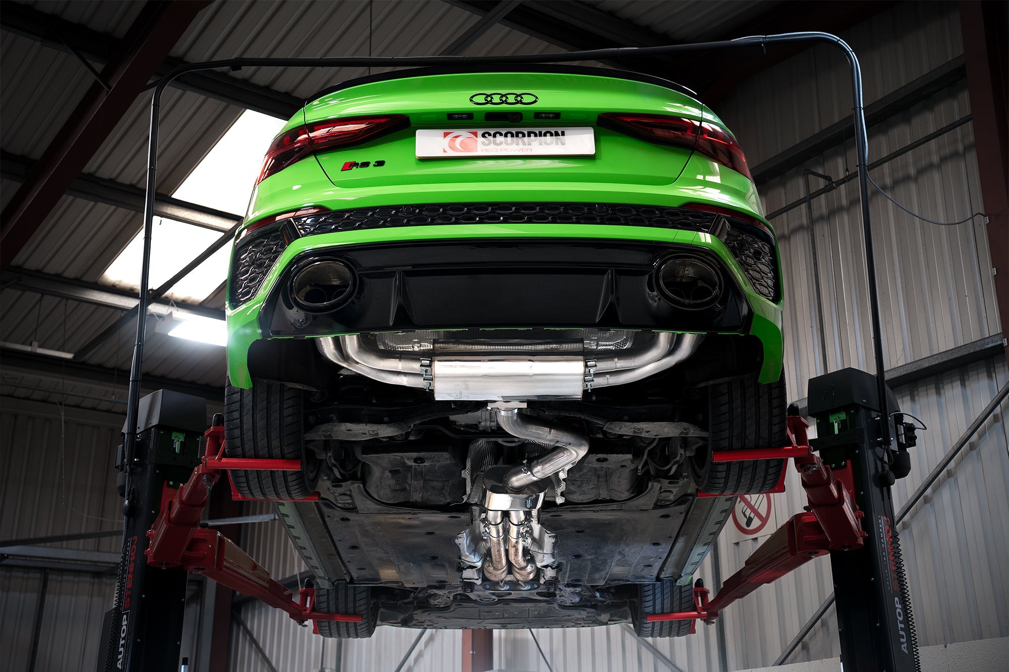 Scorpion Catback uitlaat Audi RS3 8Y Sedan-26