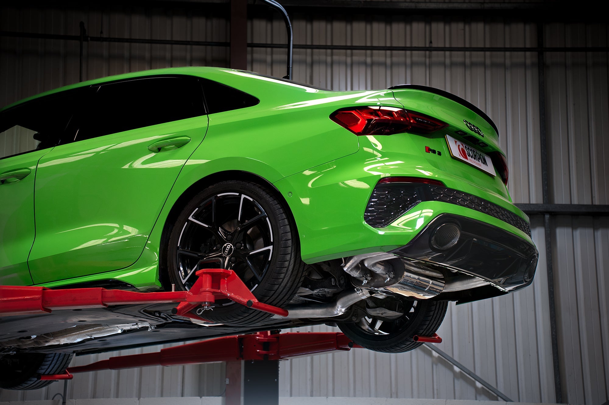 Scorpion Catback uitlaat Audi RS3 8Y Sedan-27