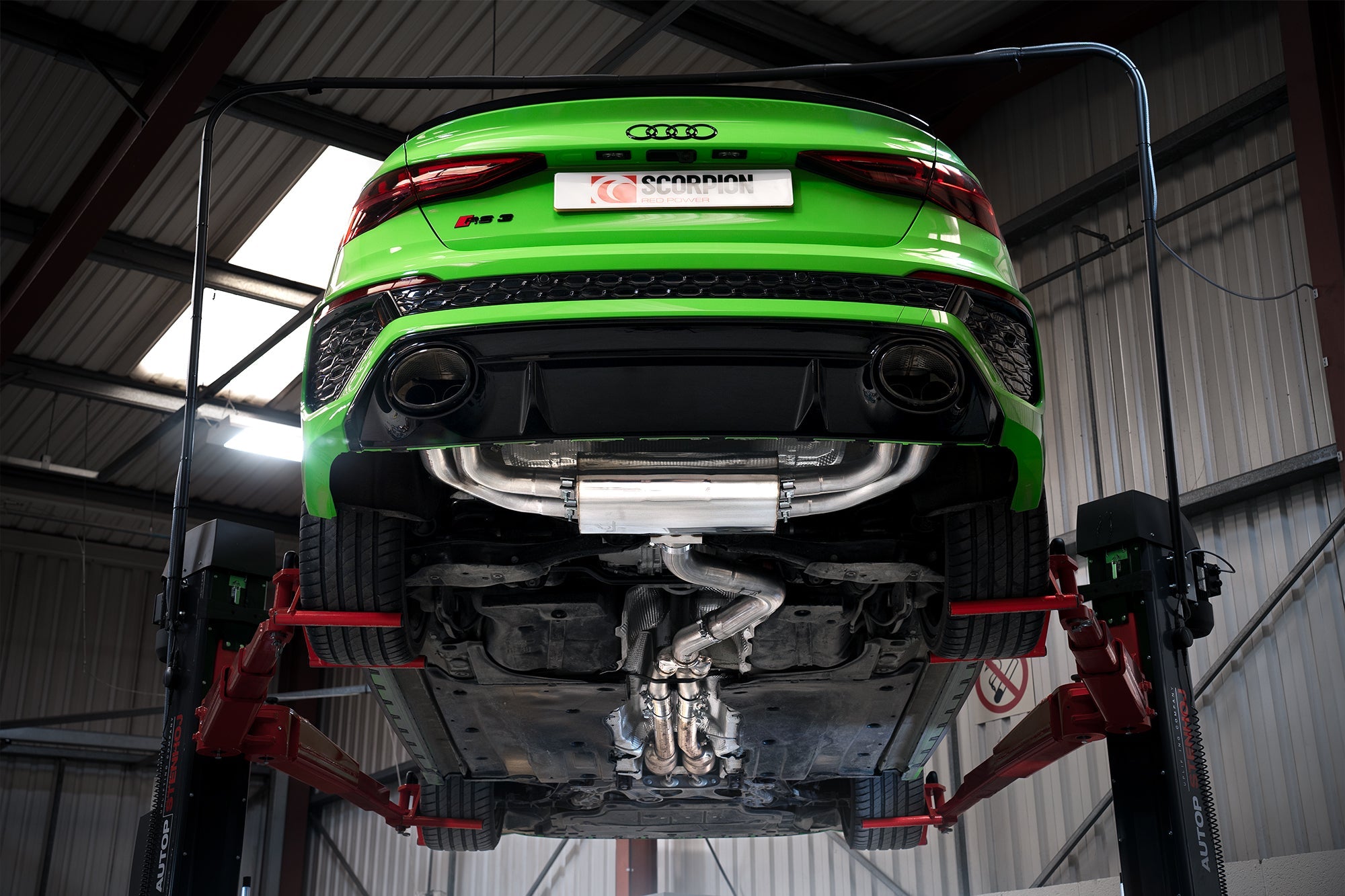Scorpion Catback uitlaat Audi RS3 8Y Sedan-43