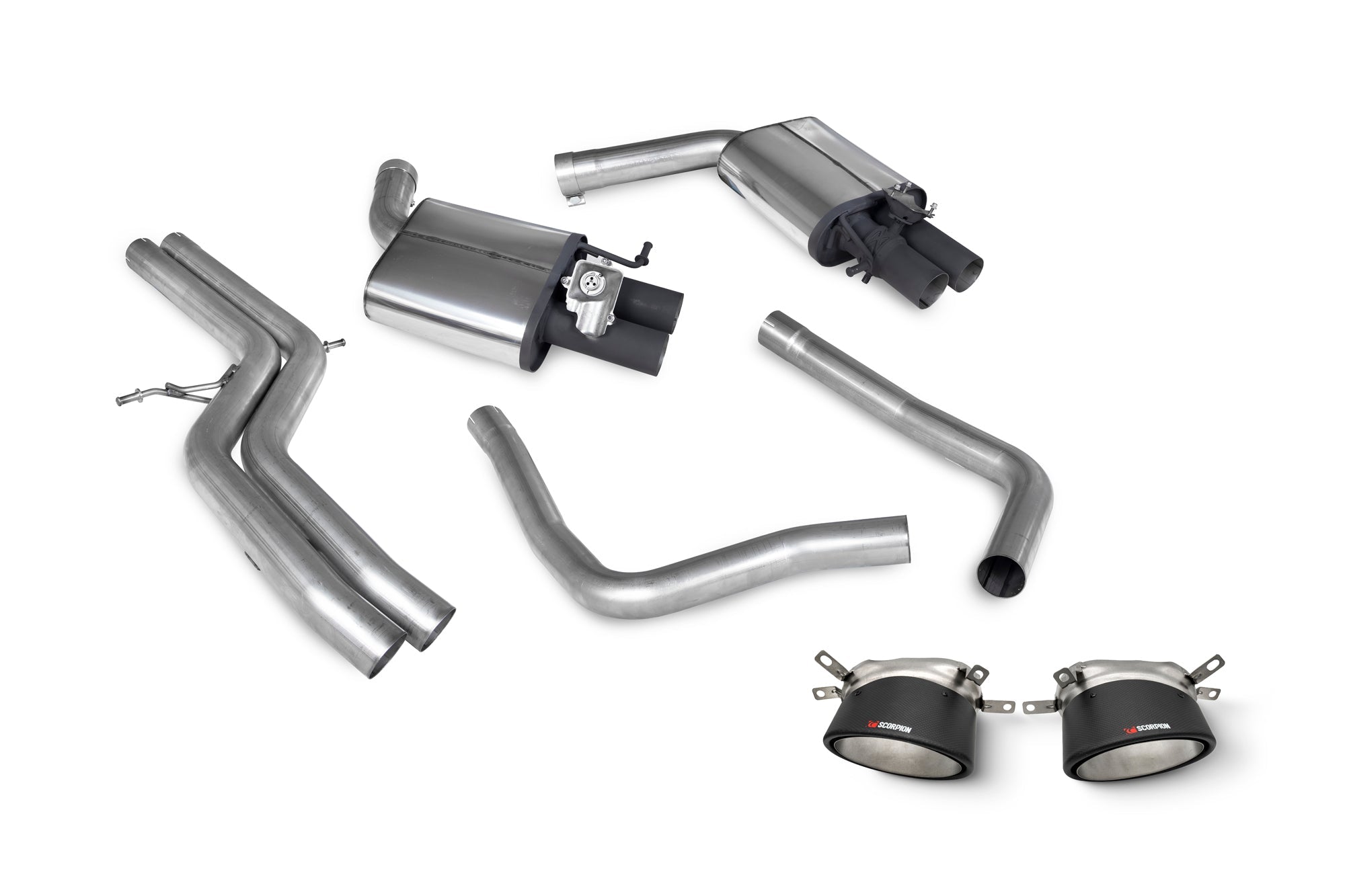 Scorpion Catback uitlaat Audi RS6 C7 / RS7 C7-3