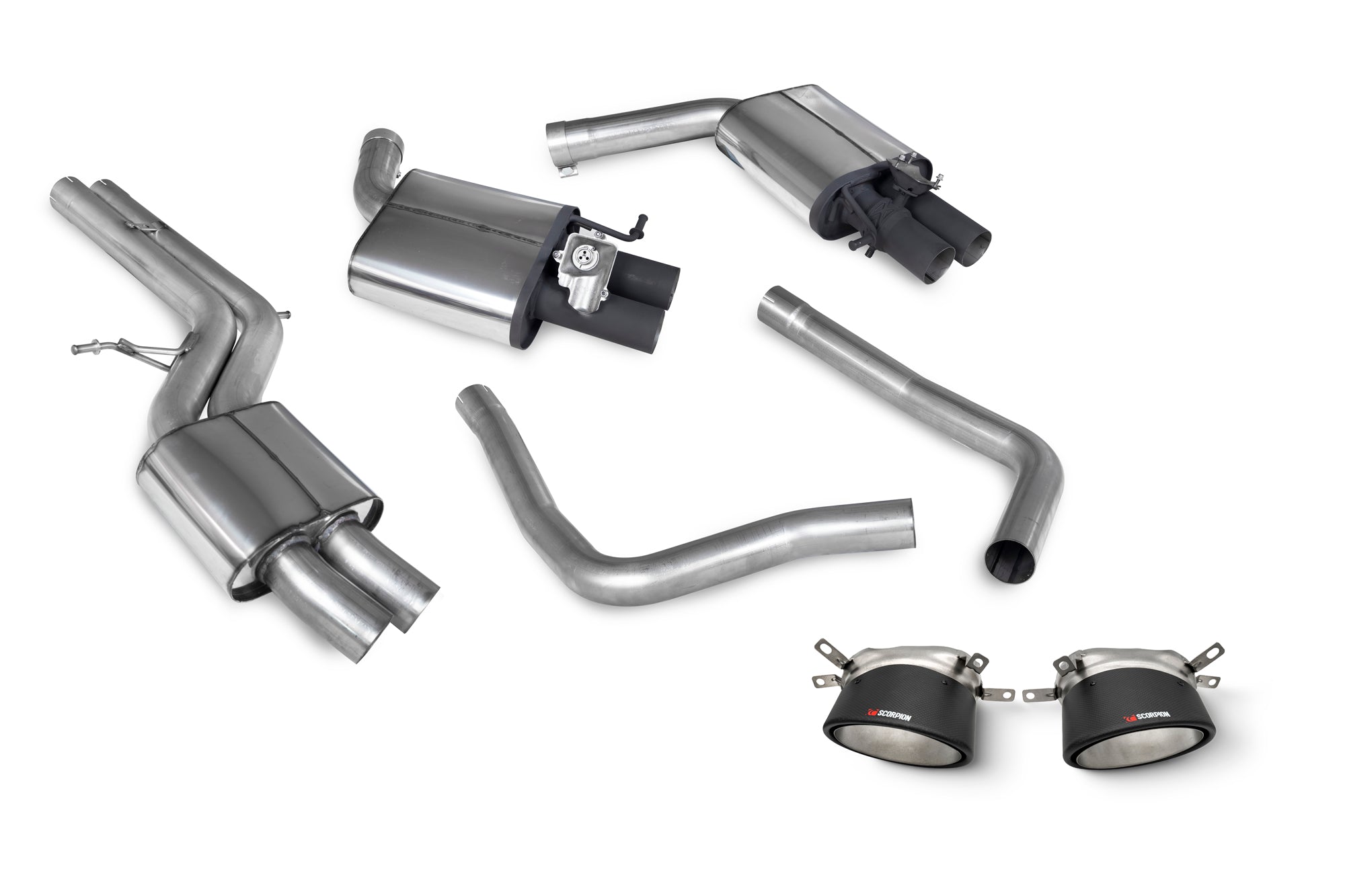 Scorpion Catback uitlaat Audi RS6 C7 / RS7 C7-8