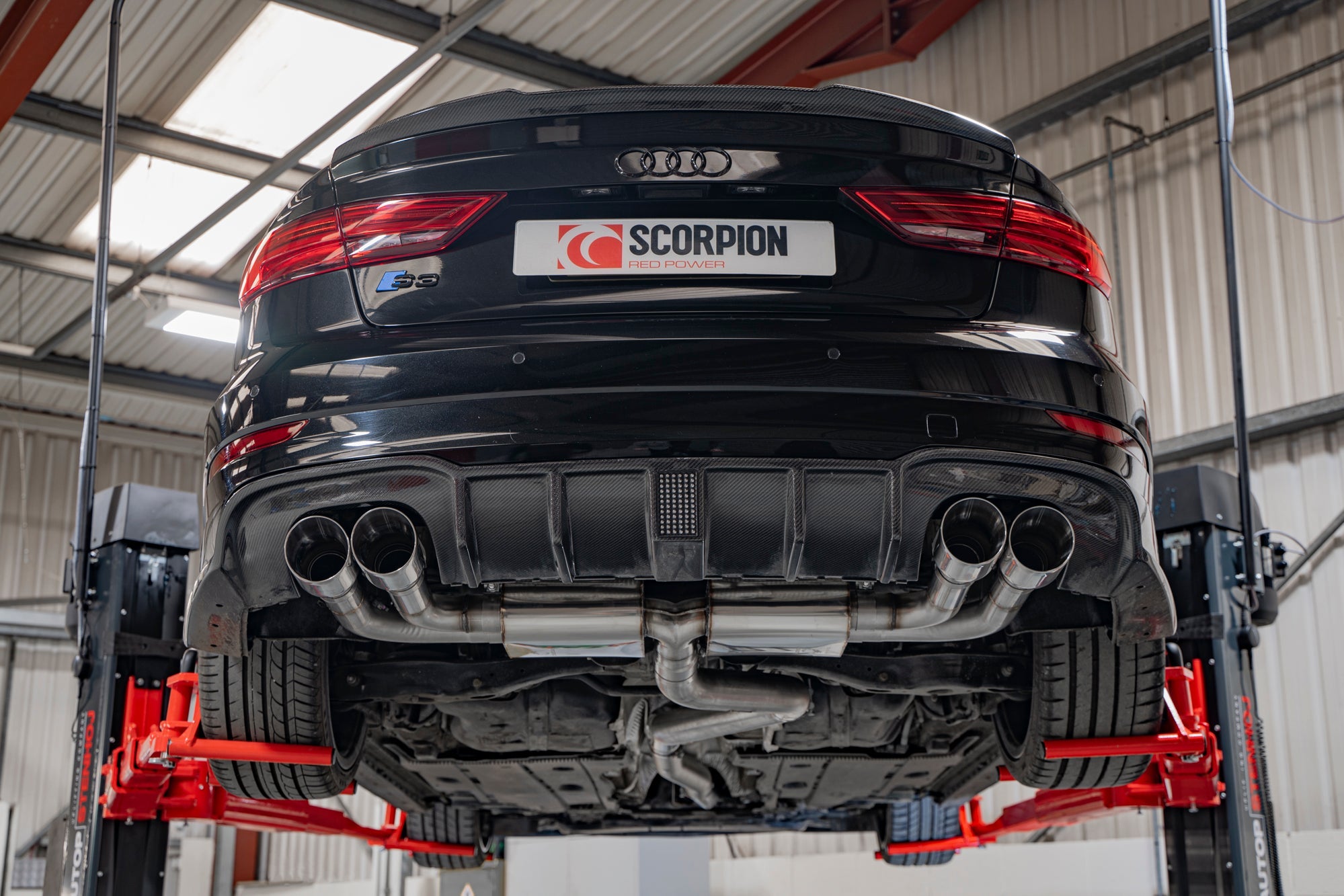 Scorpion Catback uitlaat Audi S3 8V Sedan-28