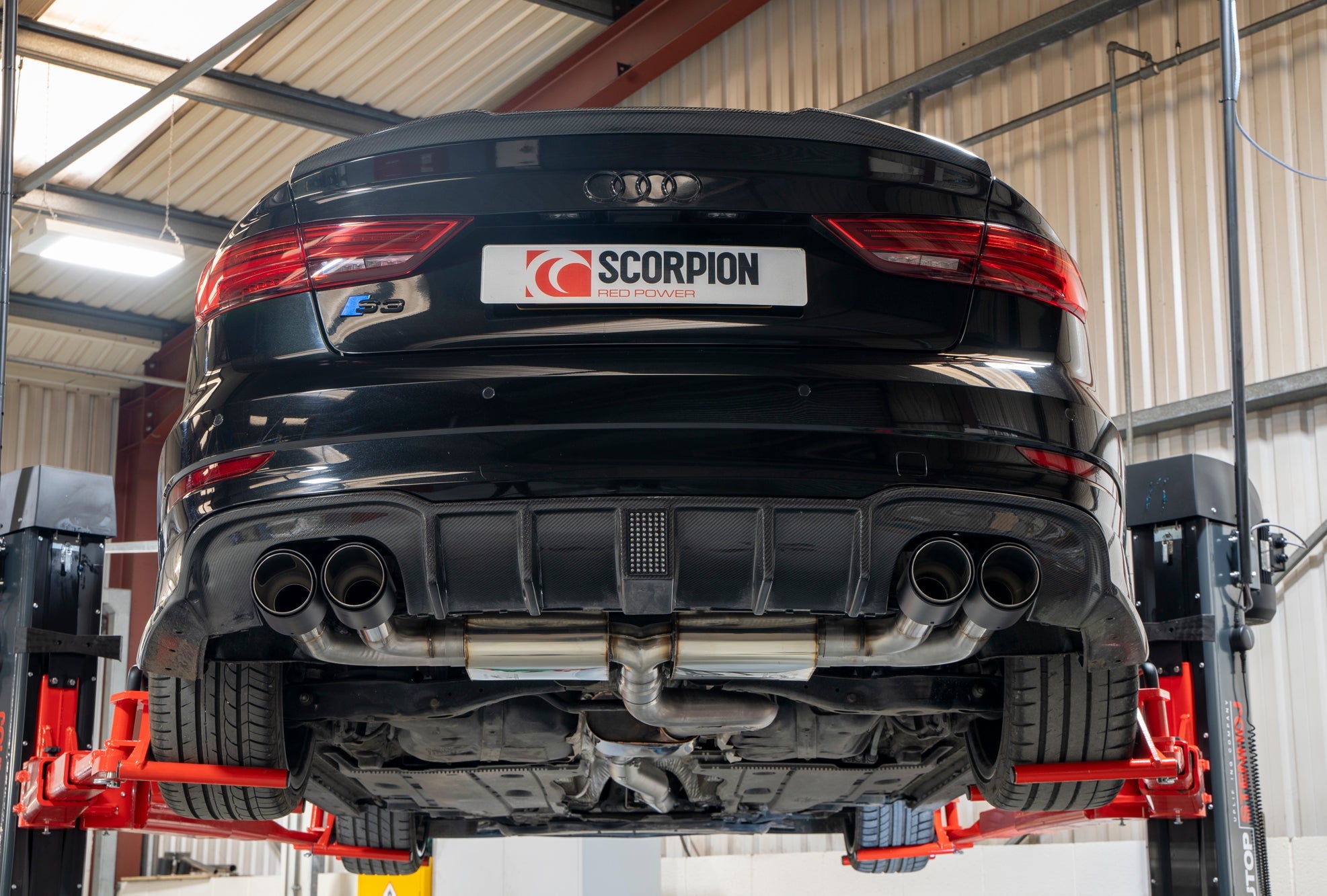 Scorpion Catback uitlaat Audi S3 8V Sedan-48