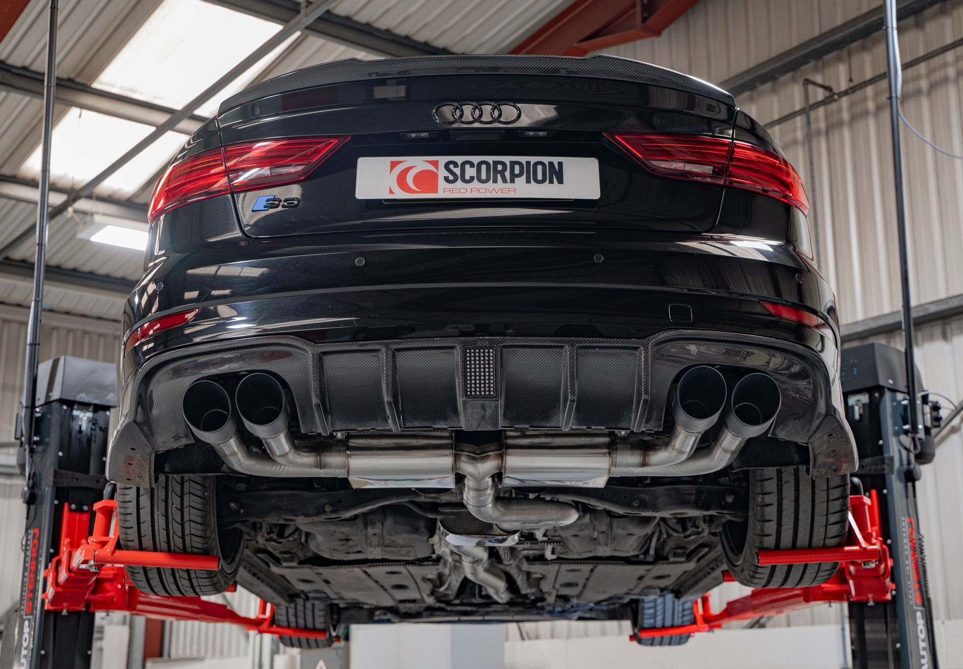 Scorpion Catback uitlaat Audi S3 8V Sedan-53