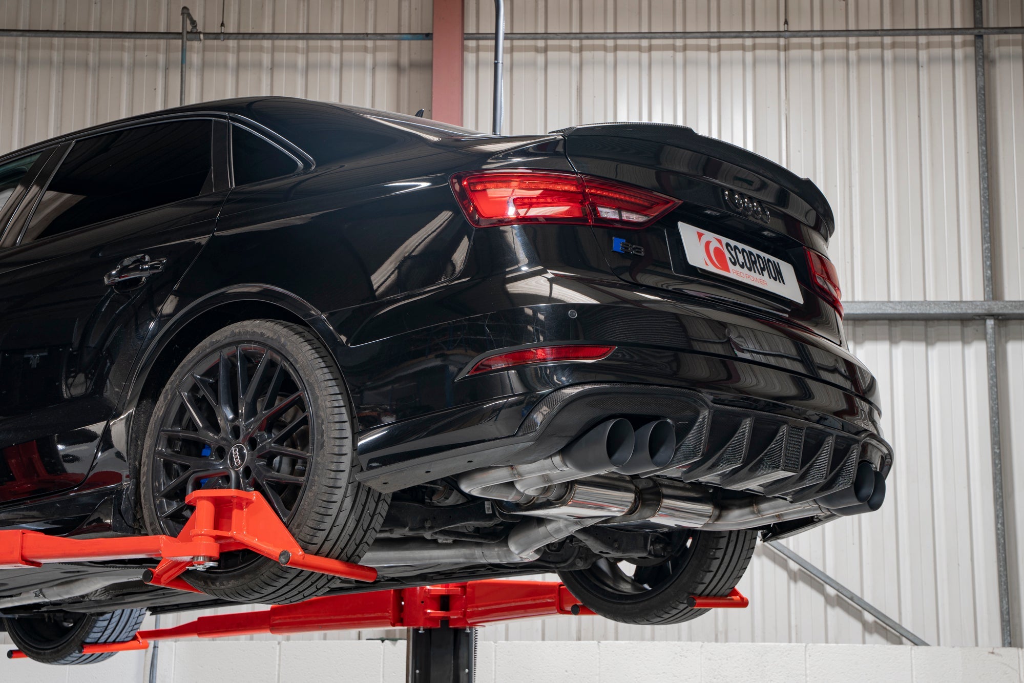 Scorpion Catback uitlaat Audi S3 8V Sedan-55