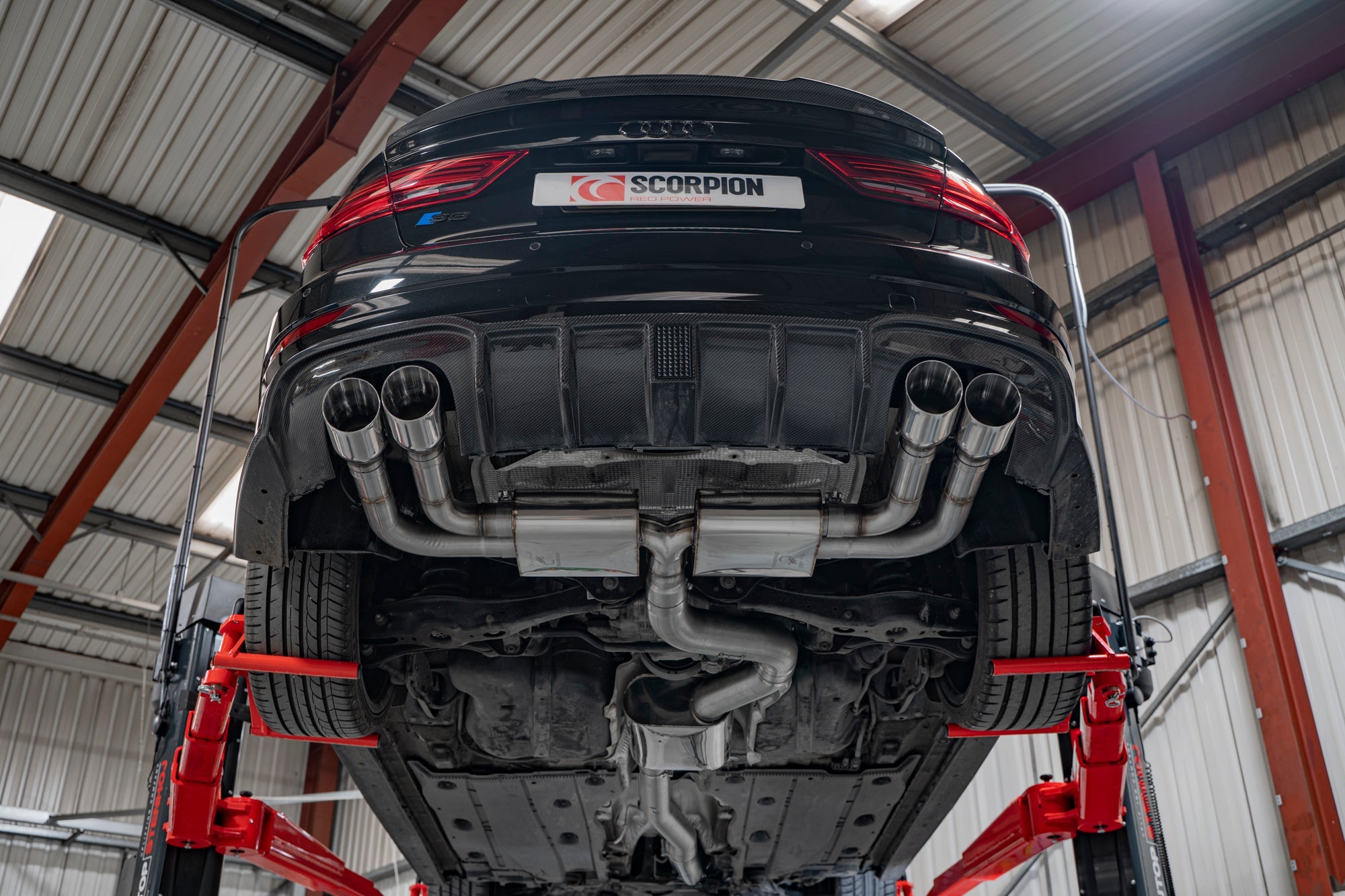 Scorpion Catback uitlaat Audi S3 8V Sedan-59
