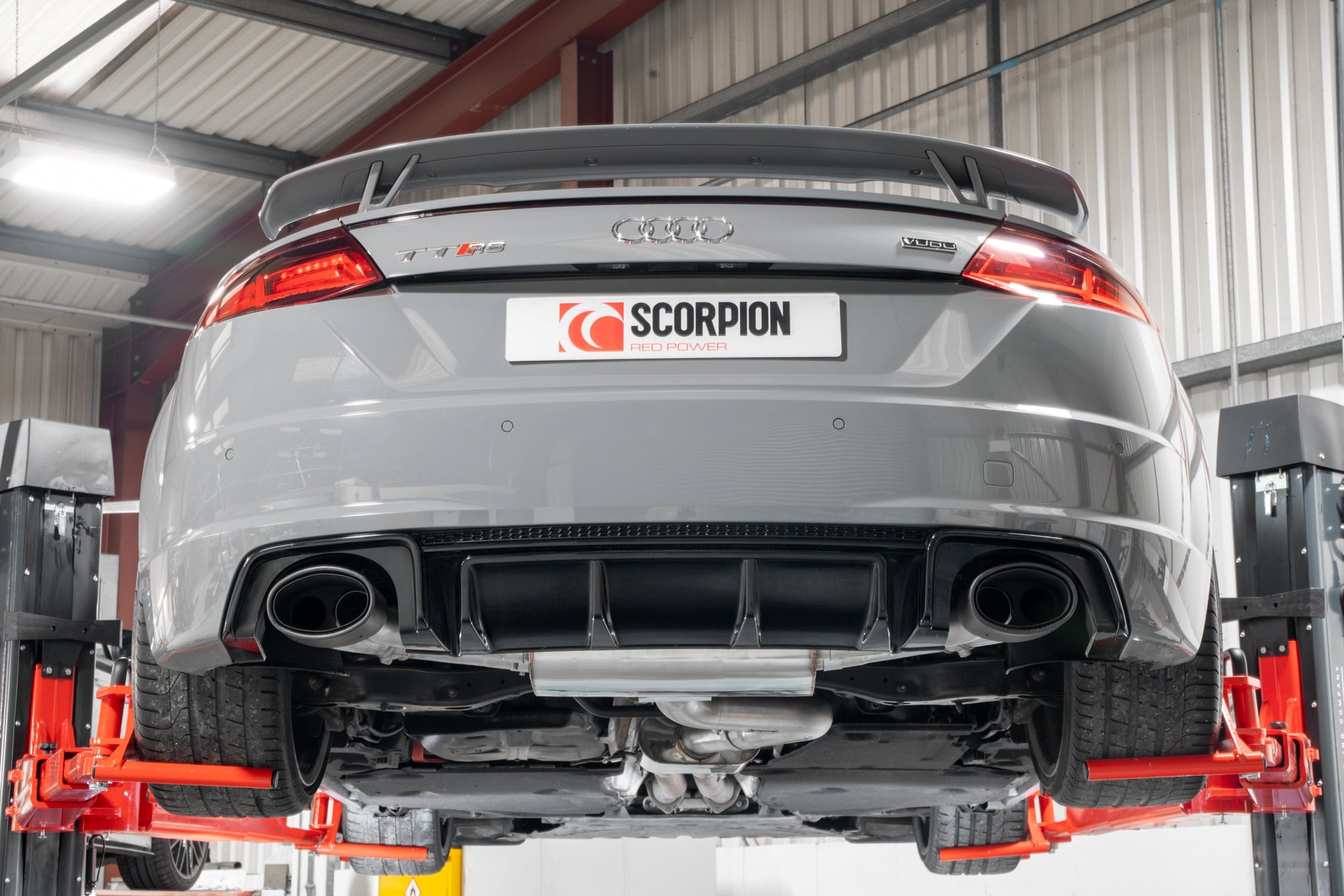 Scorpion Catback uitlaat Audi TTRS Mk3 8S-13