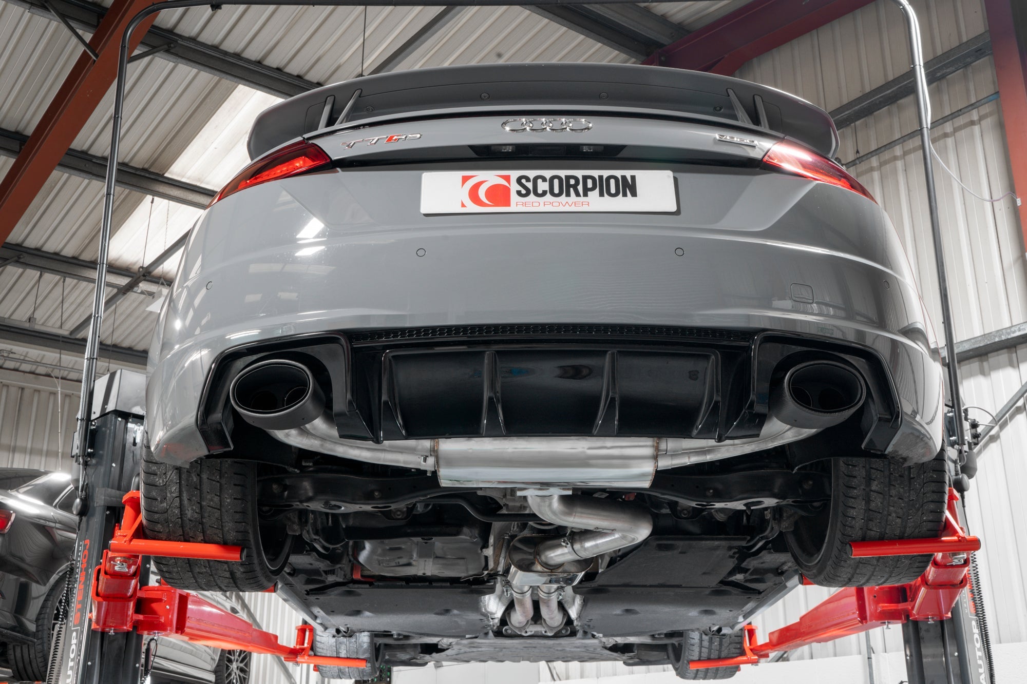 Scorpion Catback uitlaat Audi TTRS Mk3 8S-19