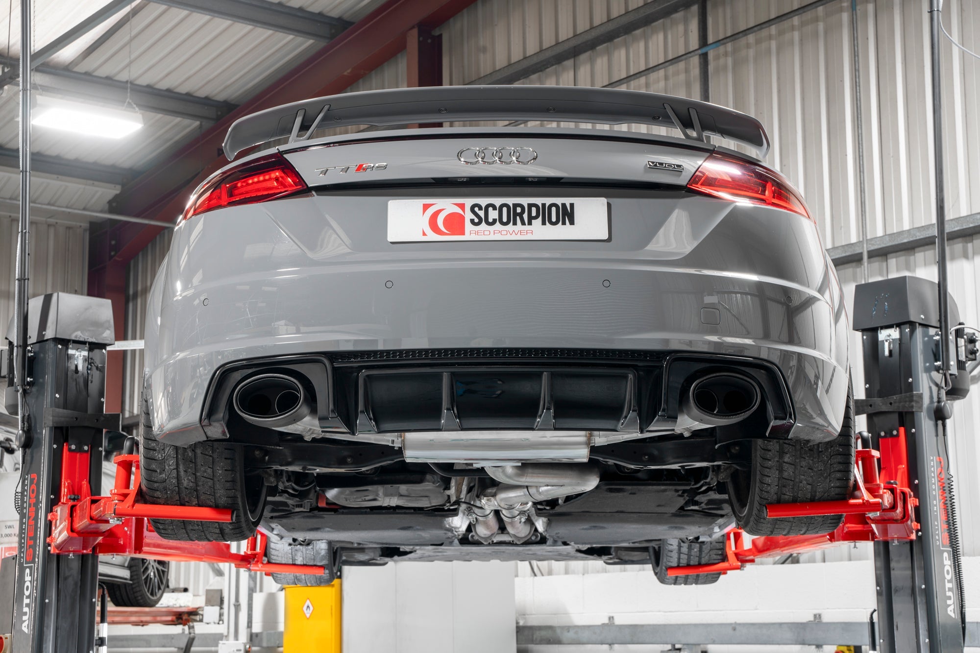 Scorpion Catback uitlaat Audi TTRS Mk3 8S-3