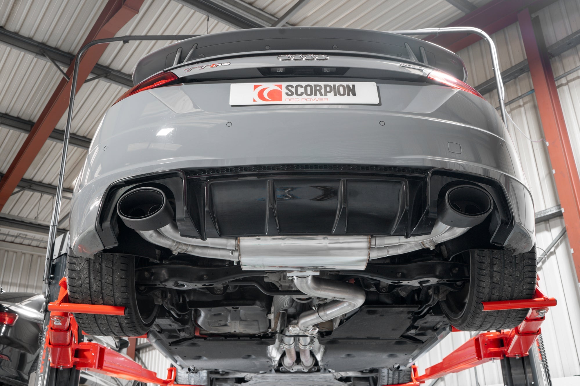 Scorpion Catback uitlaat Audi TTRS Mk3 8S-4
