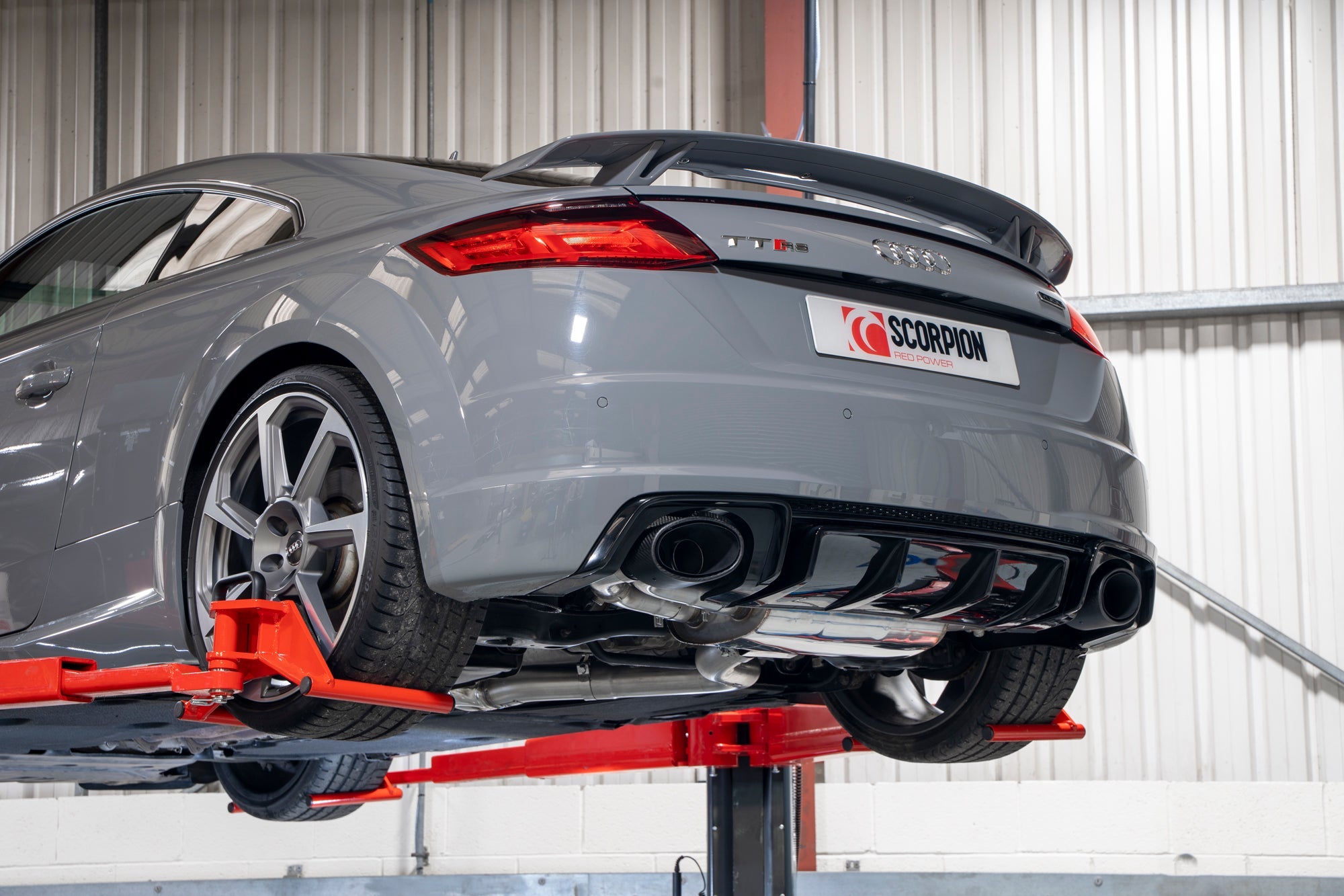 Scorpion Catback uitlaat Audi TTRS Mk3 8S-5