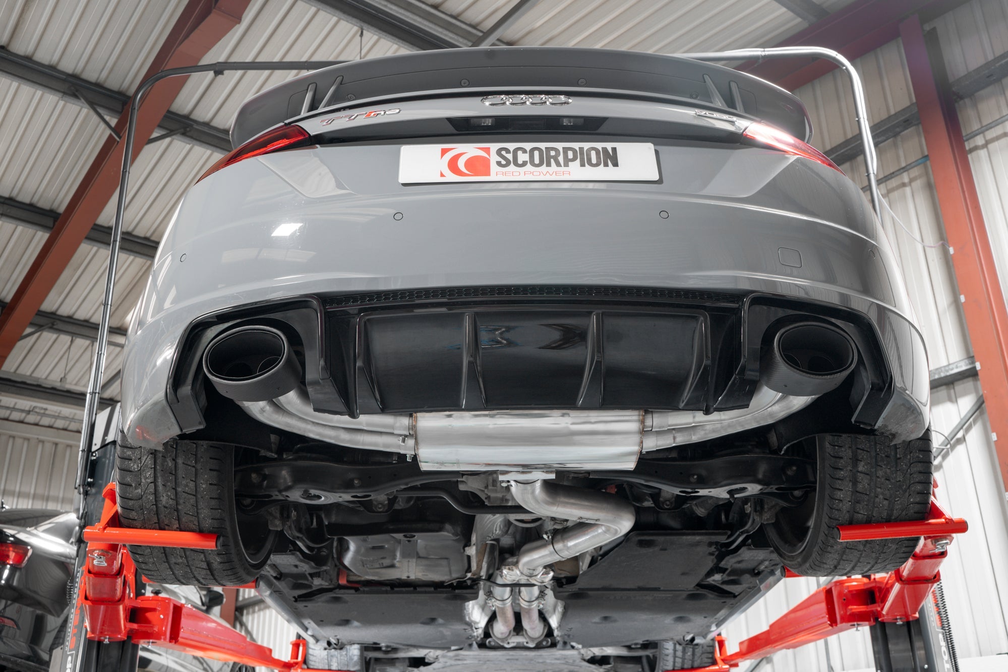 Scorpion Catback uitlaat Audi TTRS Mk3 8S-9