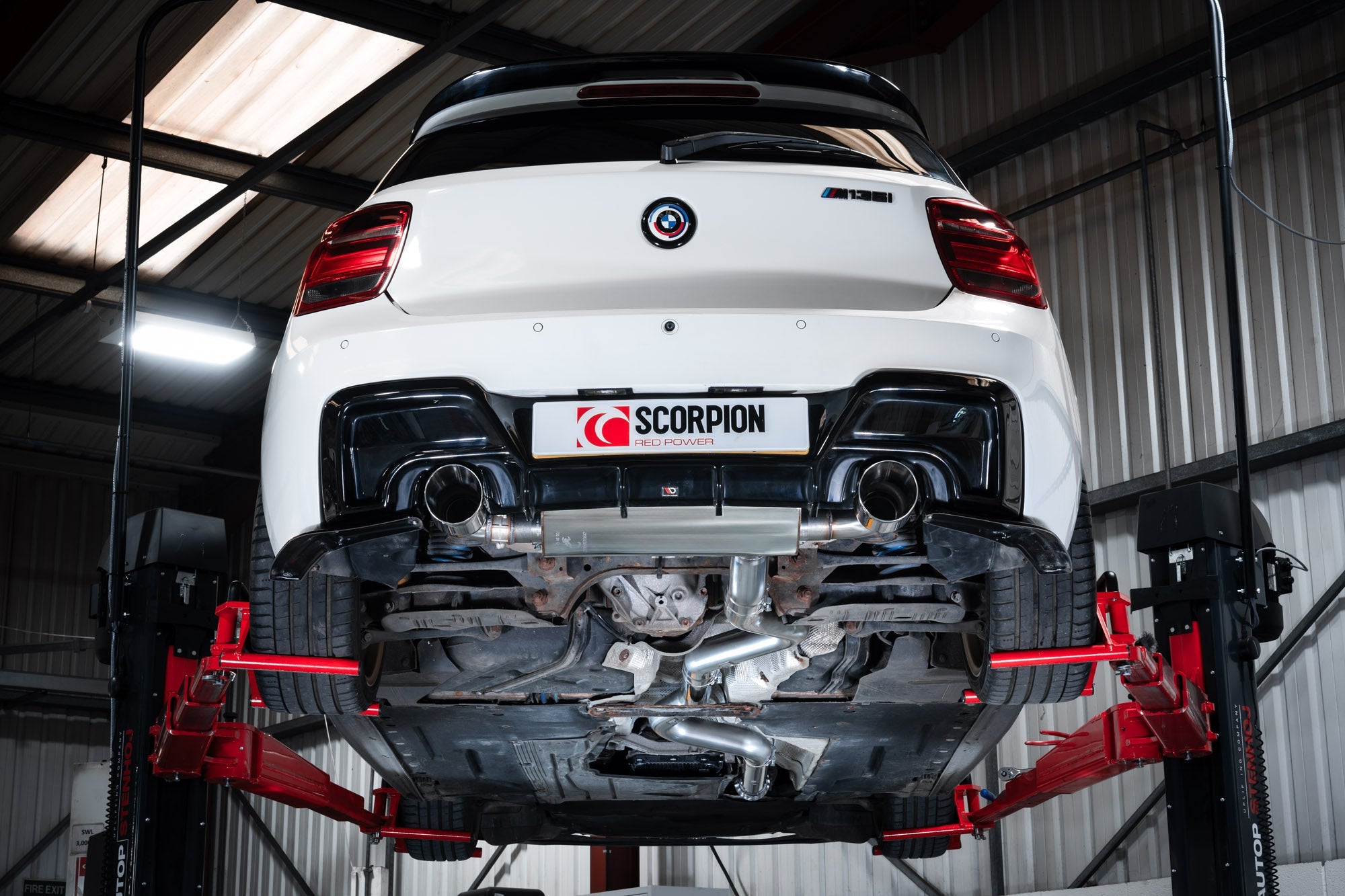 Scorpion Catback uitlaat BMW 135i F20 / F21-3