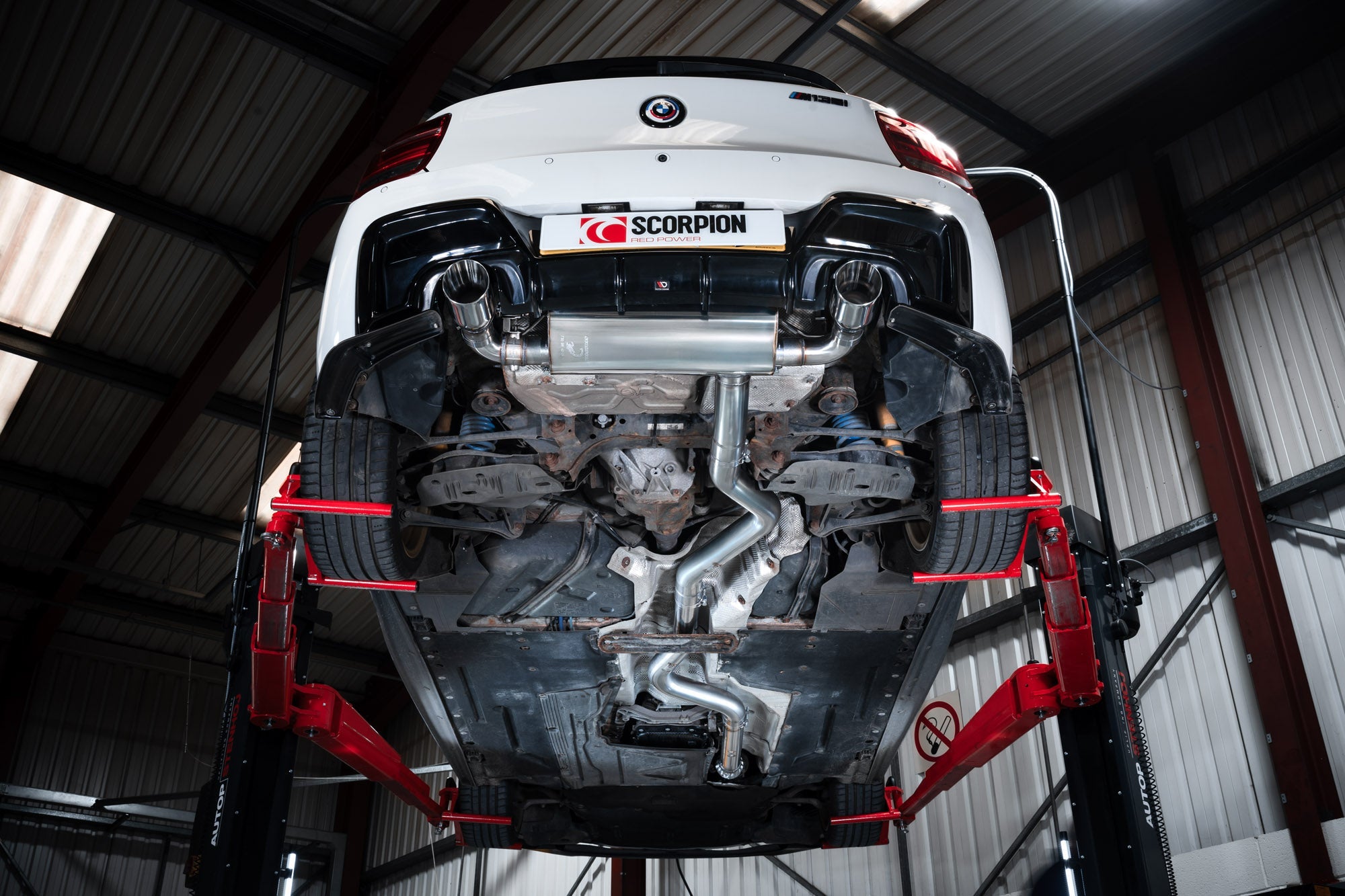 Scorpion Catback uitlaat BMW 135i F20 / F21-4