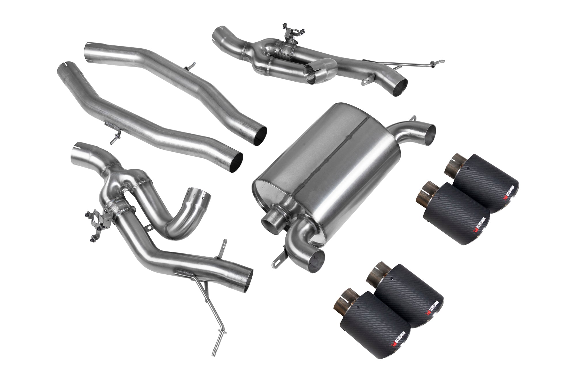 Scorpion Catback uitlaat BMW M3 G80 / M4 G82-4