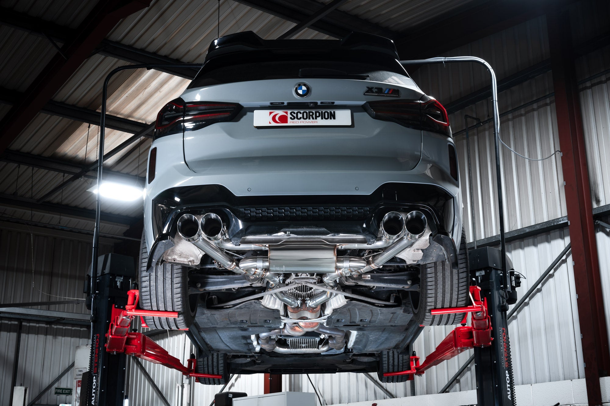 Scorpion Catback uitlaat BMW X3M F97 / X4M F98 Facelift-15