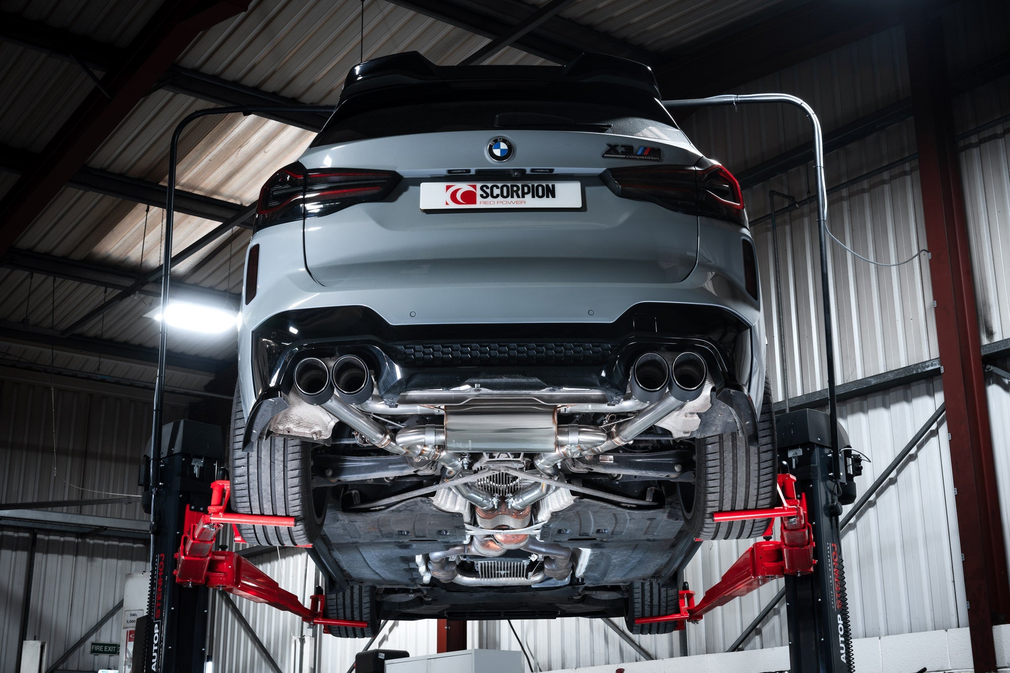 Scorpion Catback uitlaat BMW X3M F97 / X4M F98 Facelift-3