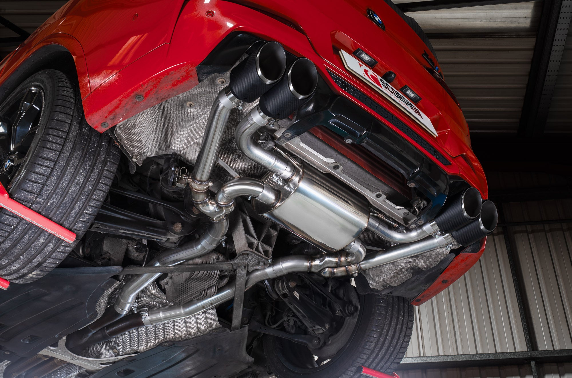 Scorpion Catback uitlaat BMW X3M F97 / X4M F98 Pre-Facelift-3