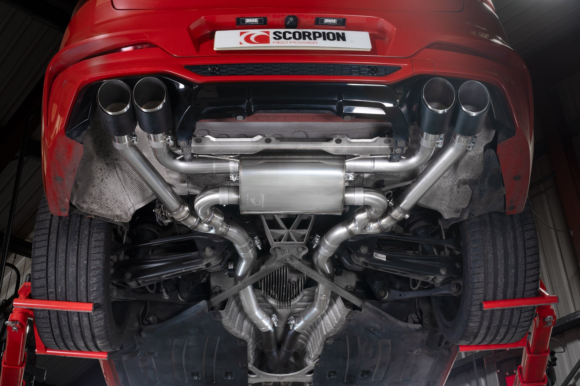 Échappement Scorpion Catback BMW X3M F97 / X4M F98 Pré-restylage 4