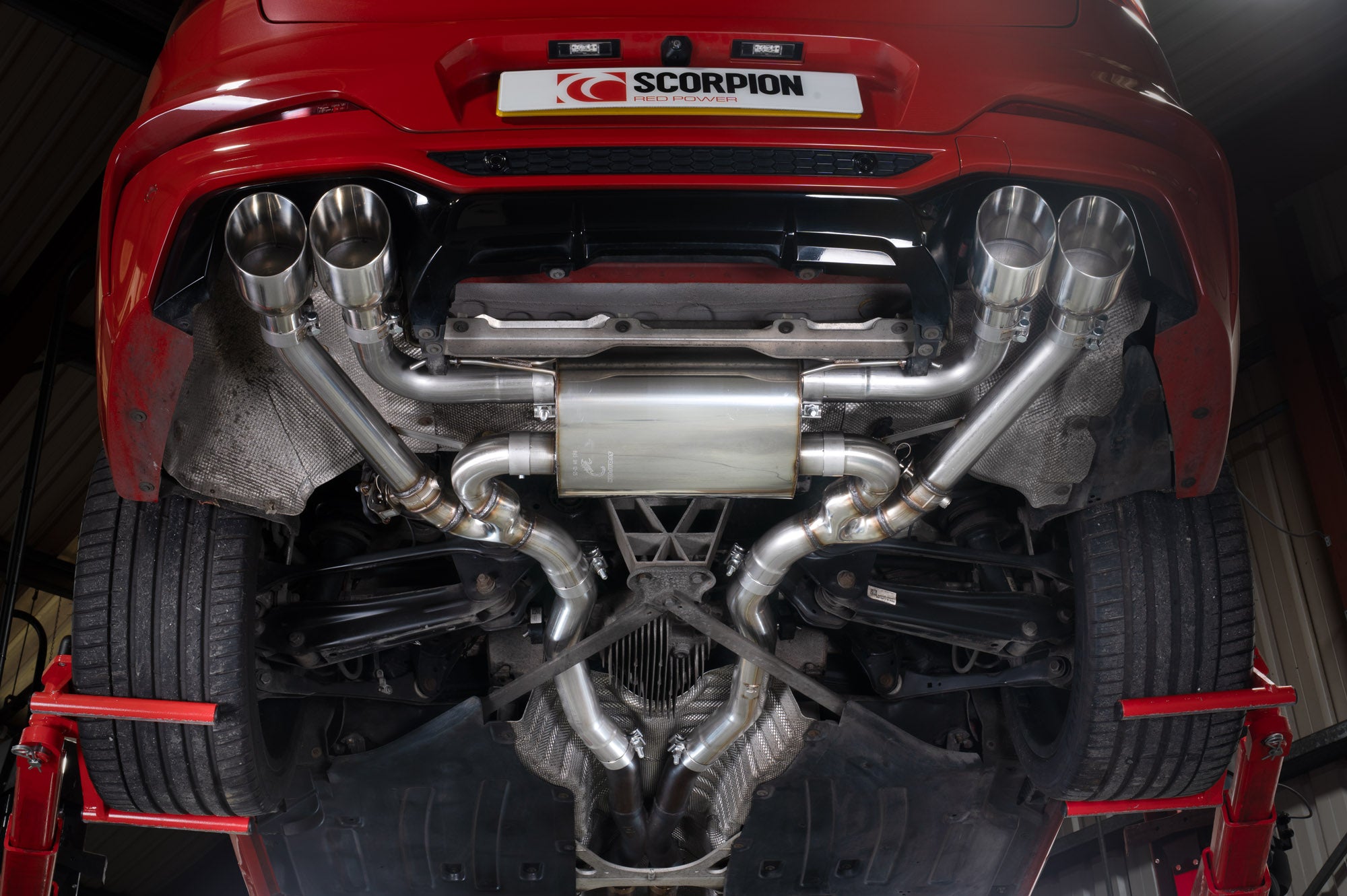 Scorpion Catback uitlaat BMW X3M F97 / X4M F98 Pre-Facelift-9