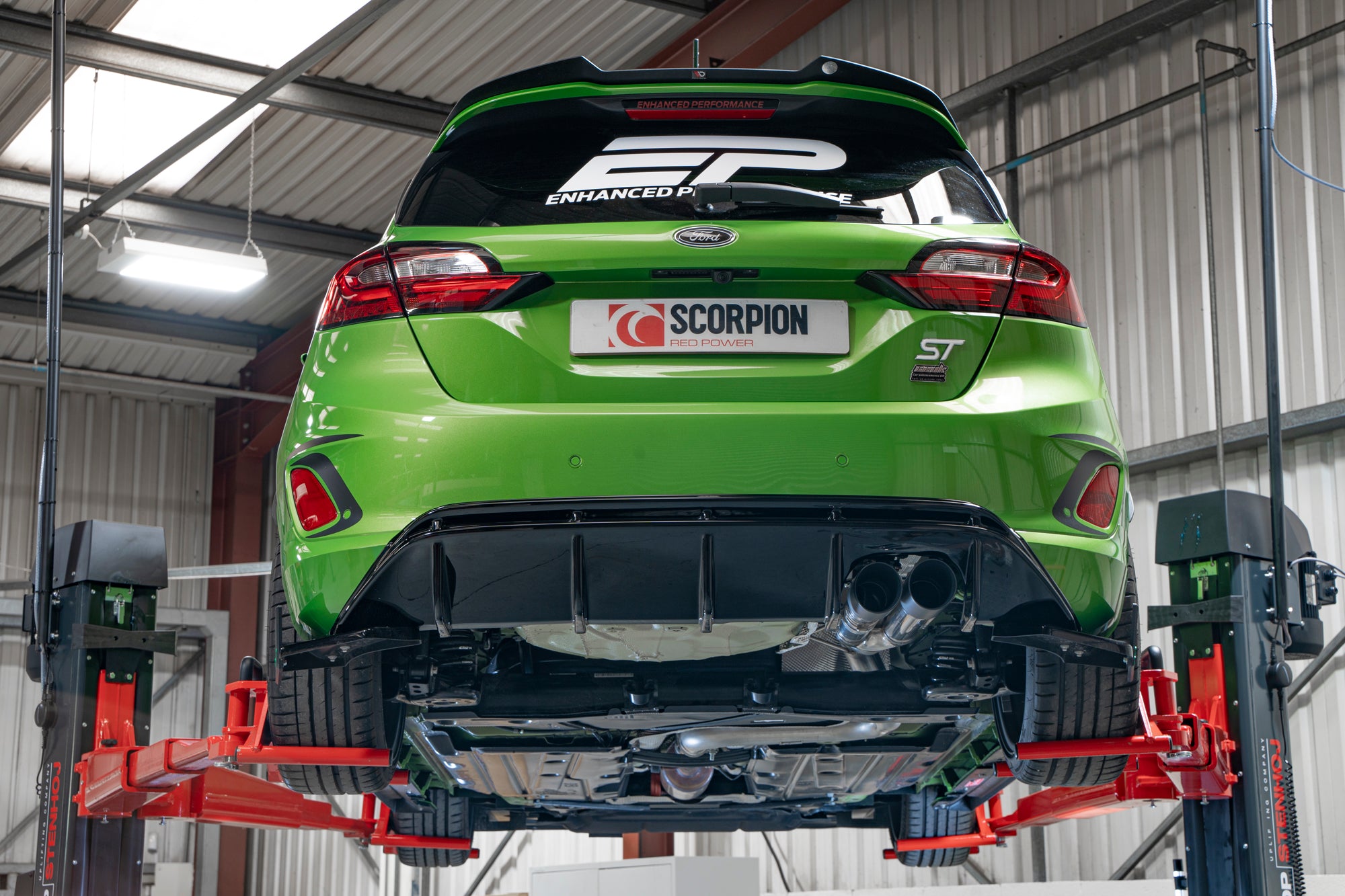 Scorpion Catback-Auspuffanlage für Ford Fiesta ST MK8-13