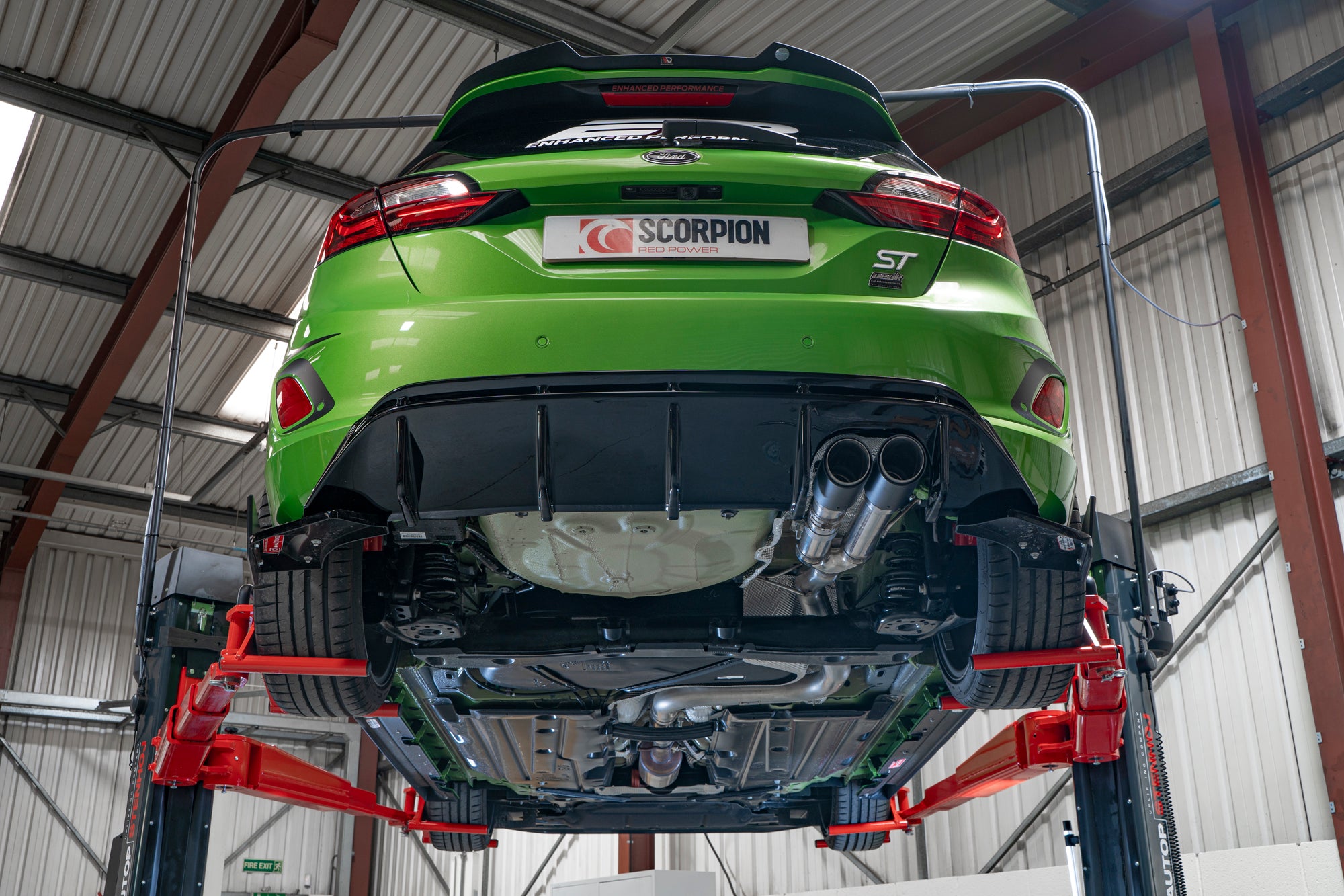 Scorpion Catback-Auspuffanlage für Ford Fiesta ST MK8-4