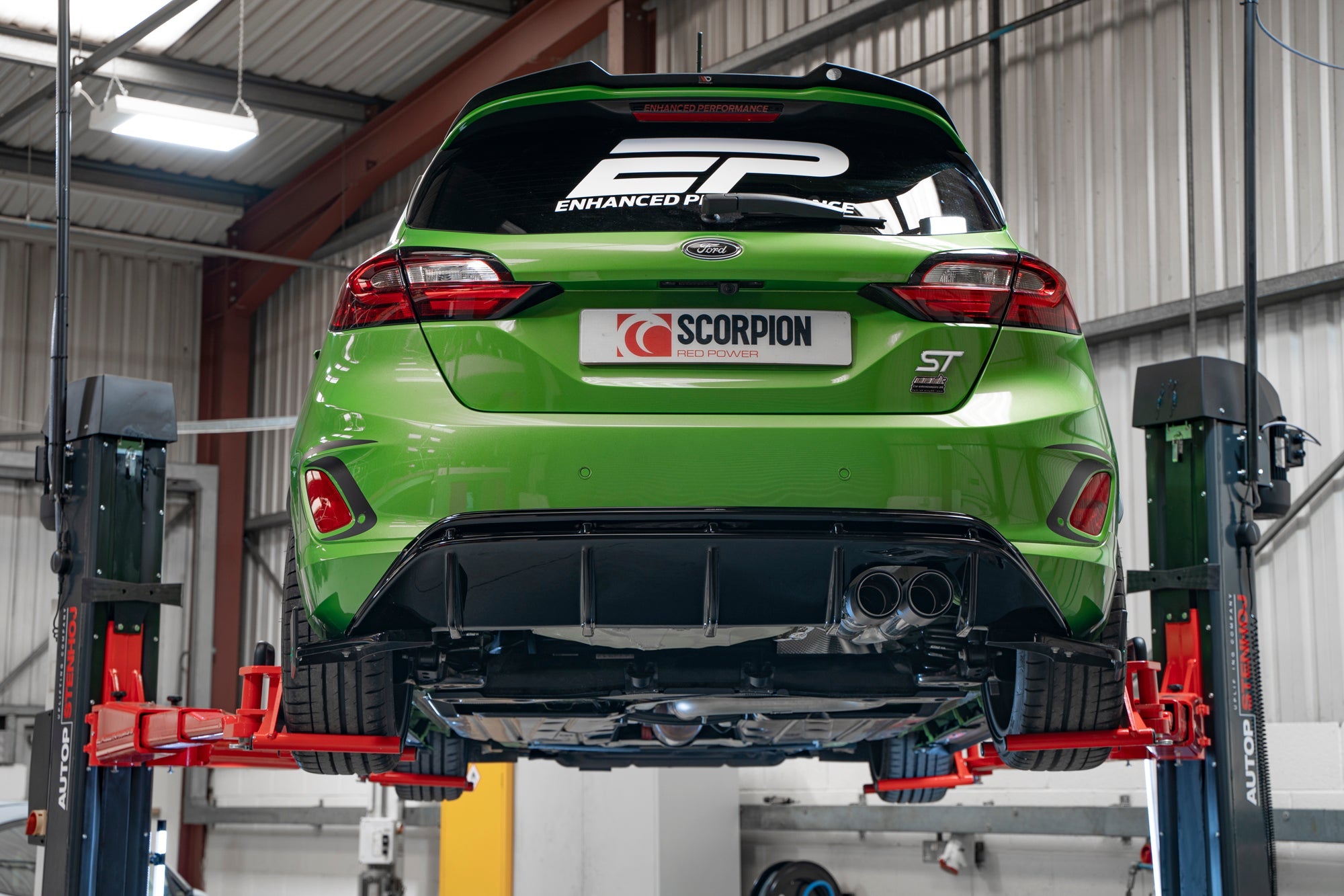 Scorpion Catback-Auspuffanlage für Ford Fiesta ST MK8-8