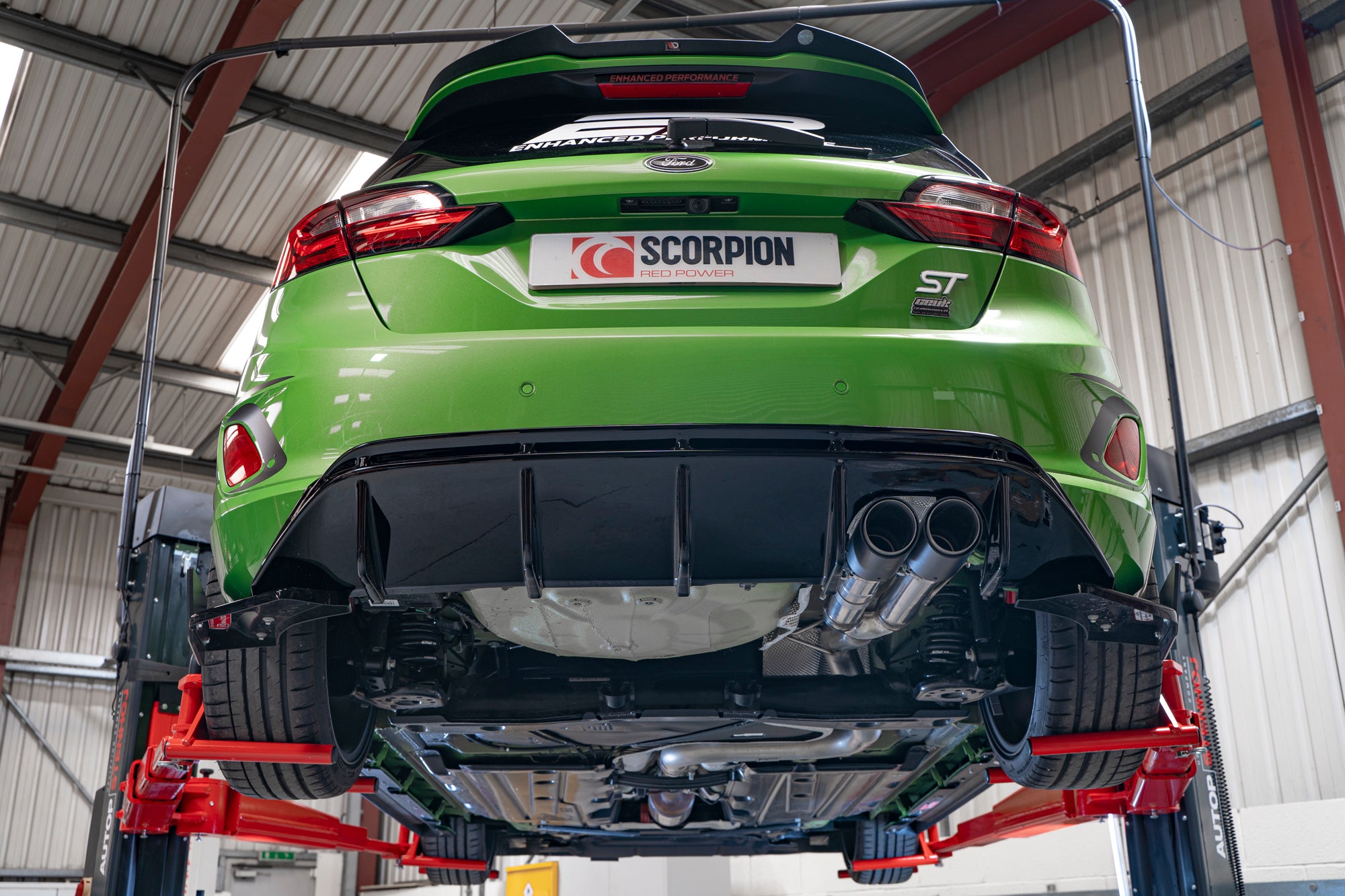 Scorpion Catback-Auspuffanlage für Ford Fiesta ST MK8-9
