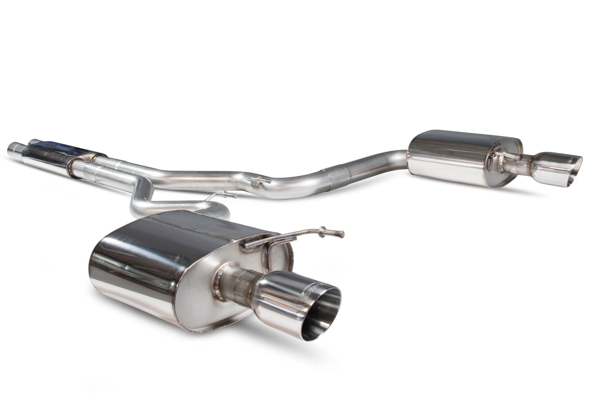 Scorpion Catback uitlaat Ford Mustang S550 V8 5.0 GT-12