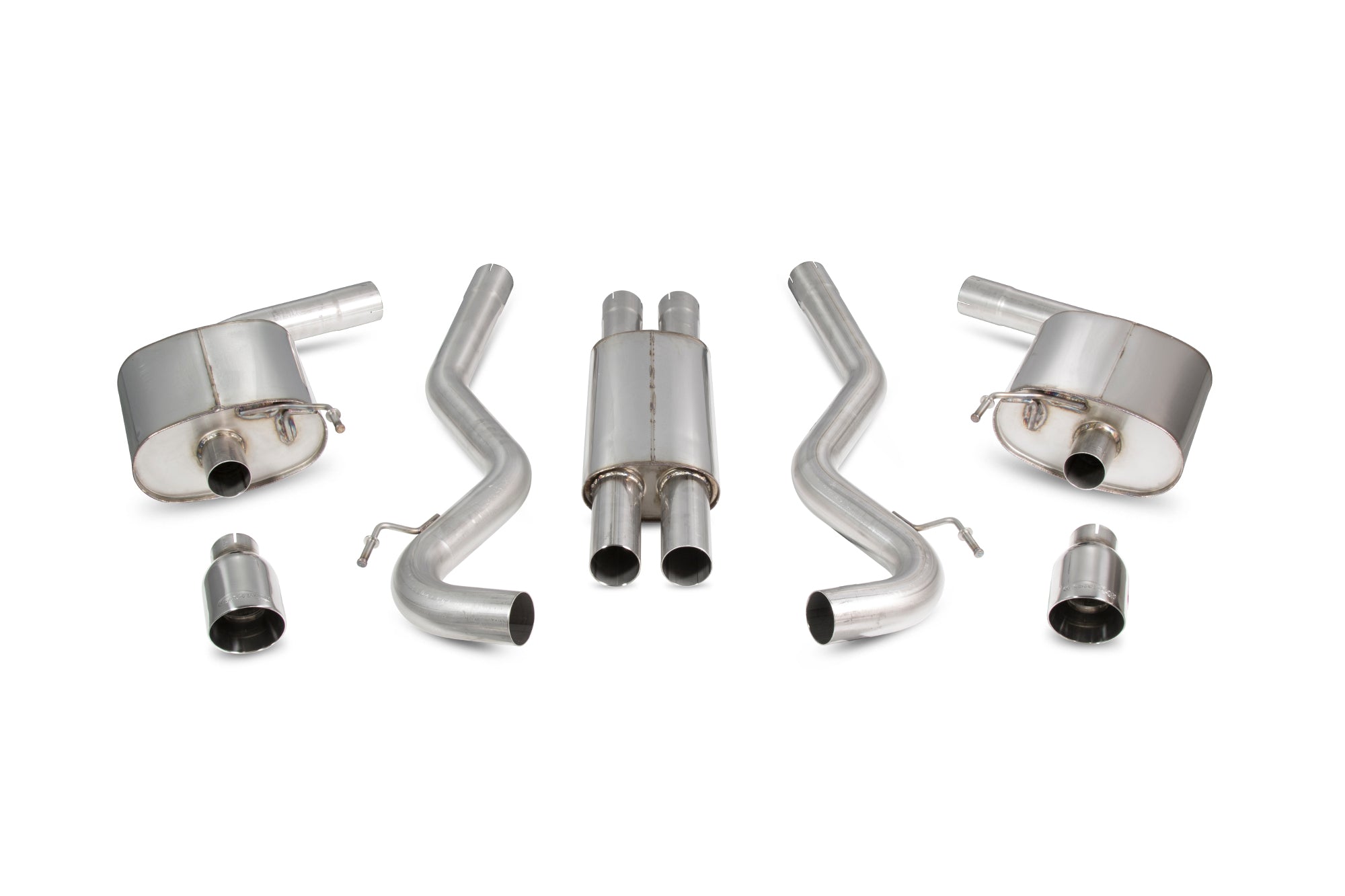 Scorpion Catback uitlaat Ford Mustang S550 V8 5.0 GT-13