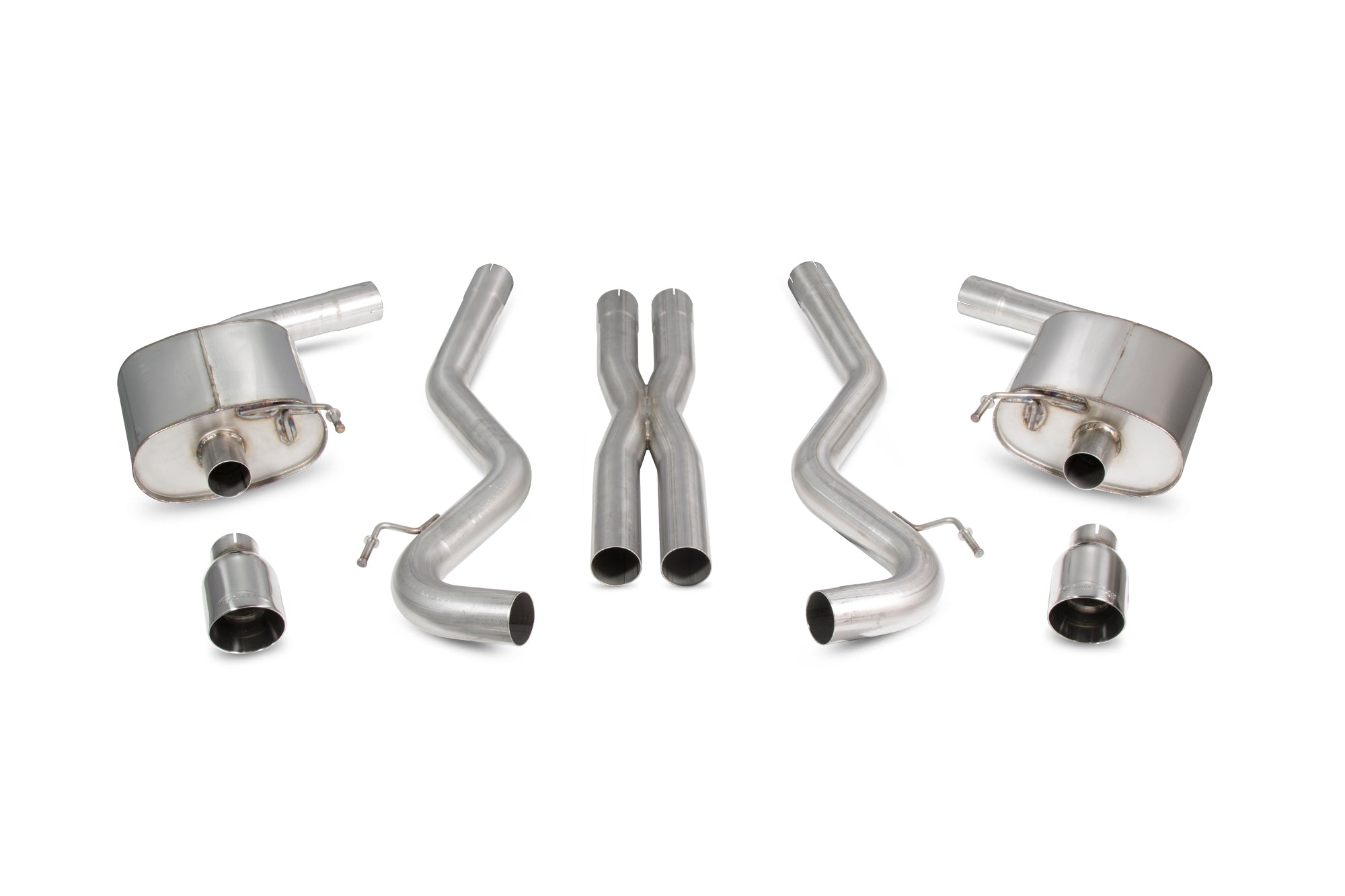 Scorpion Catback uitlaat Ford Mustang S550 V8 5.0 GT-6