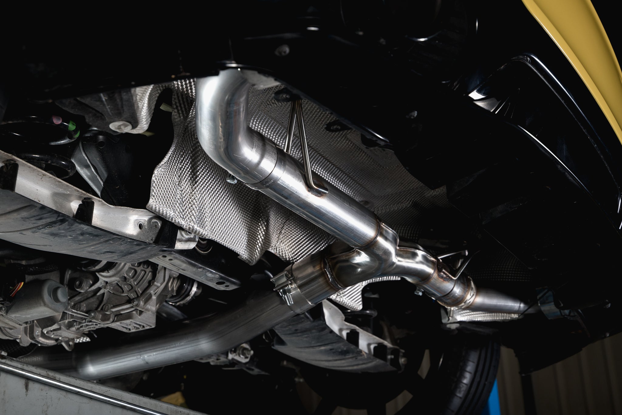 Scorpion Catback uitlaat Mercedes A35 AMG W177-3