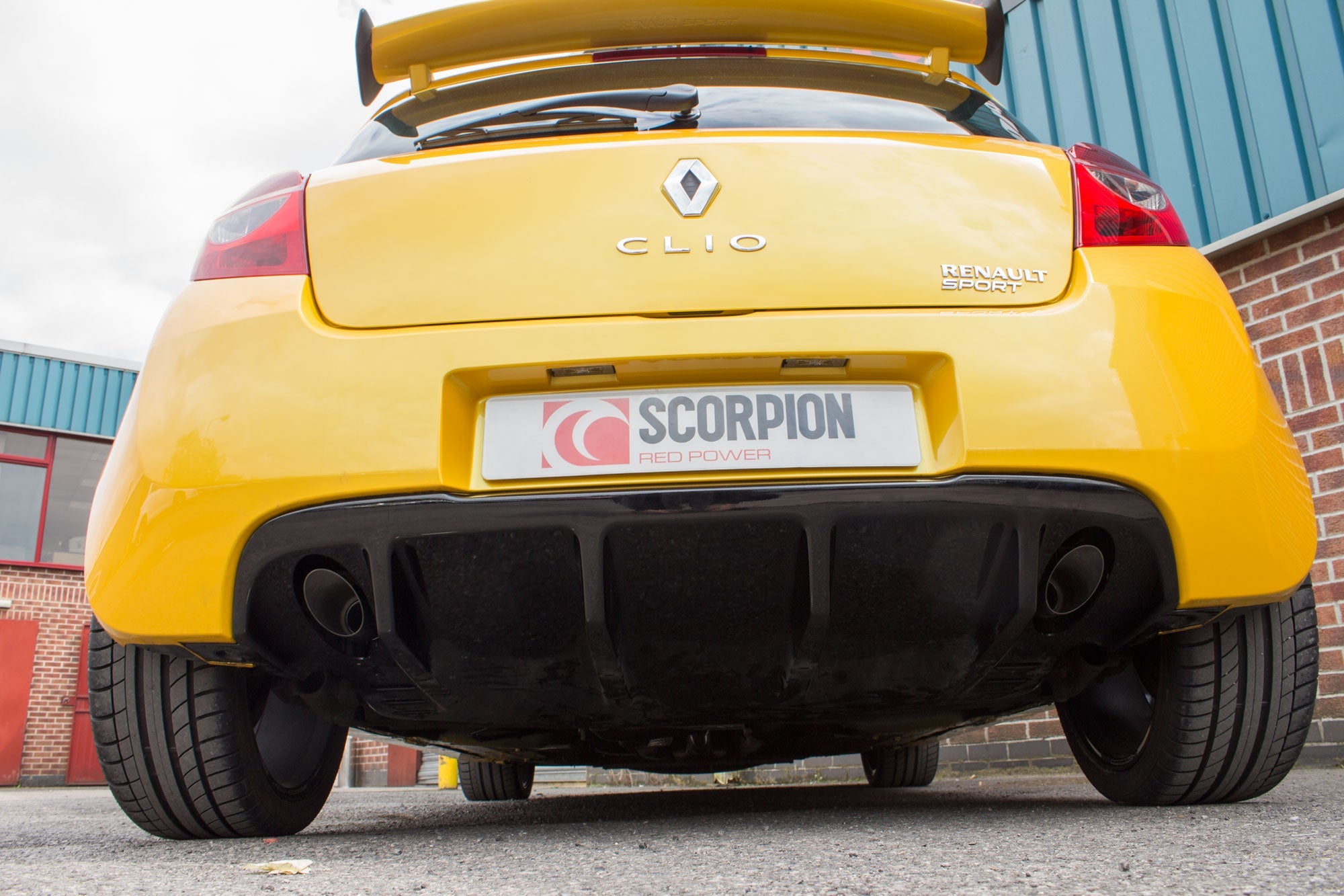 Scarico Scorpion Catback per Renault Clio 3 RS 197-4
