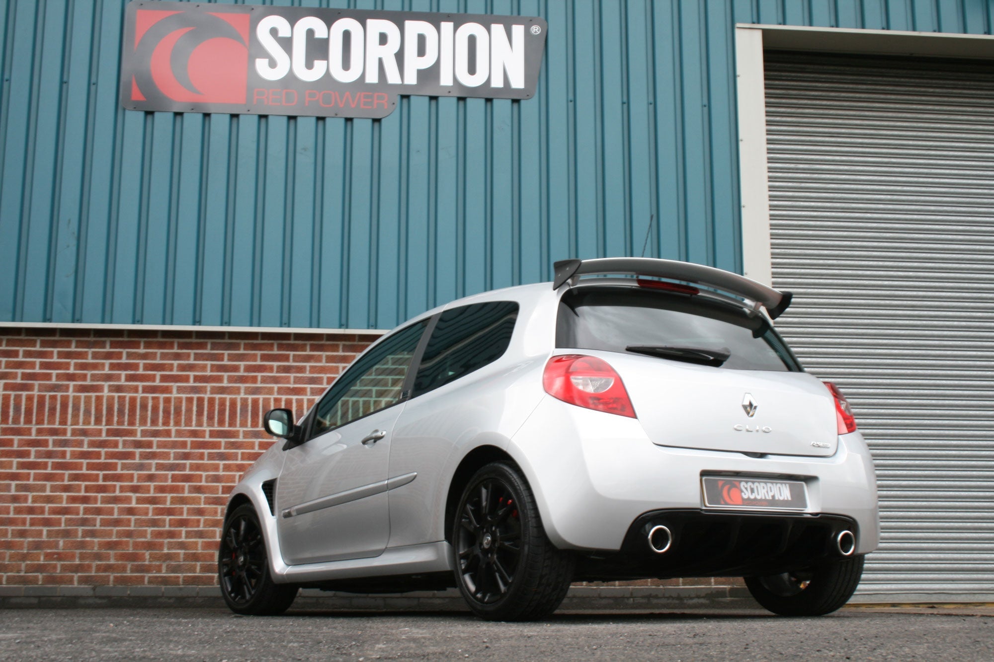 Échappement Scorpion Catback Renault Clio 3 RS 200-6