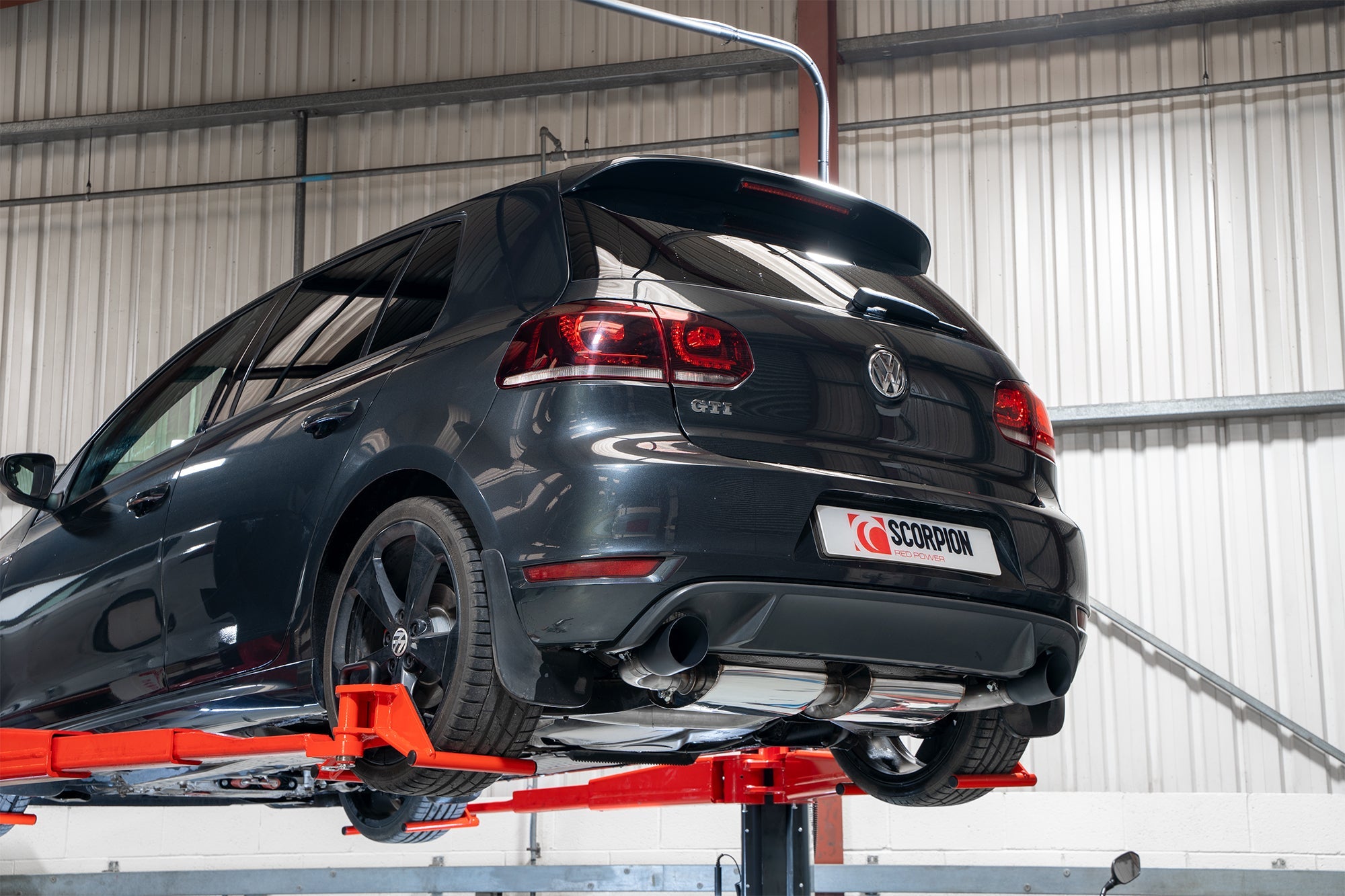 Scorpion Catback uitlaat Volkswagen Golf 6 GTI--5