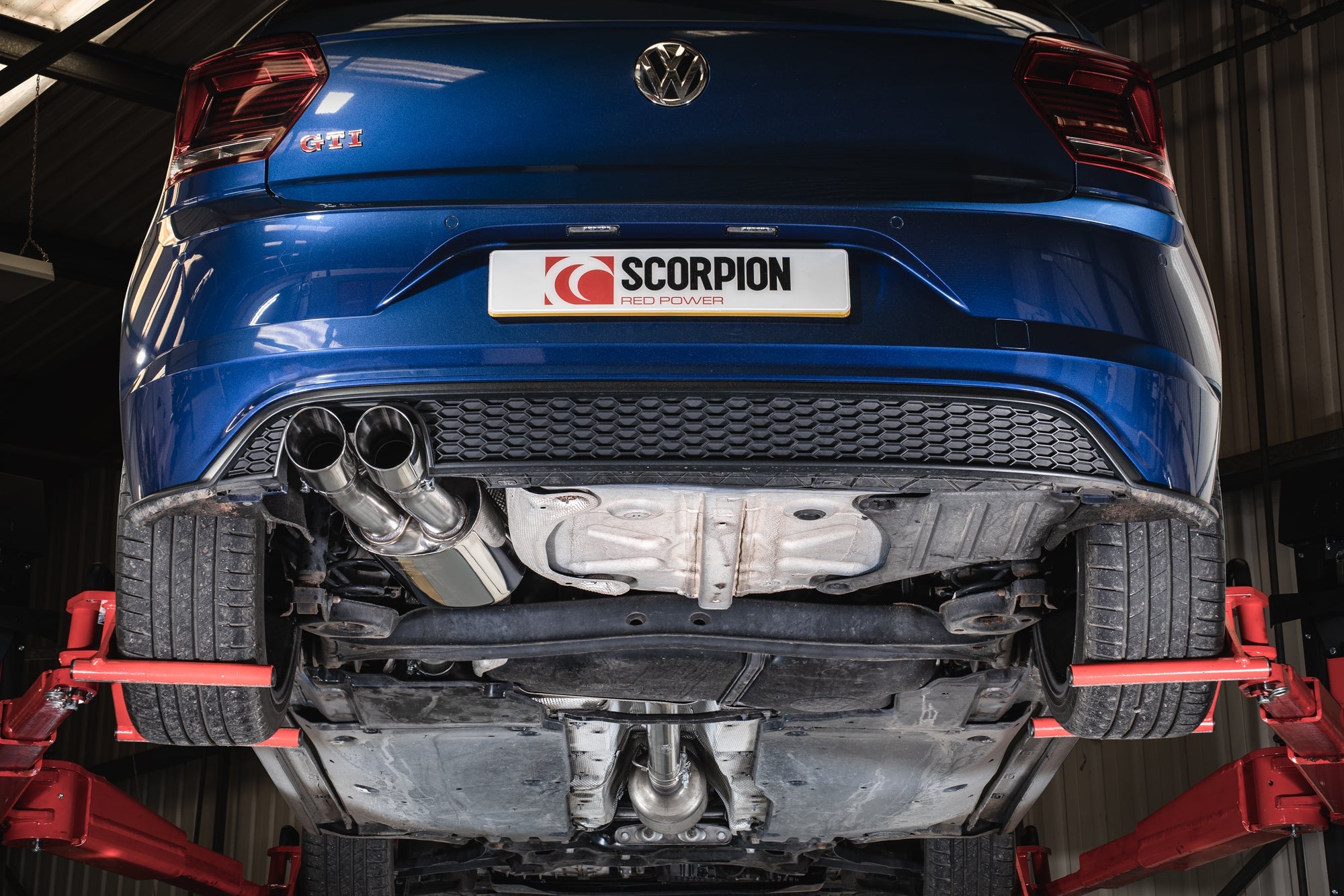 Échappement Scorpion Catback pour Volkswagen Polo GTI AW-11