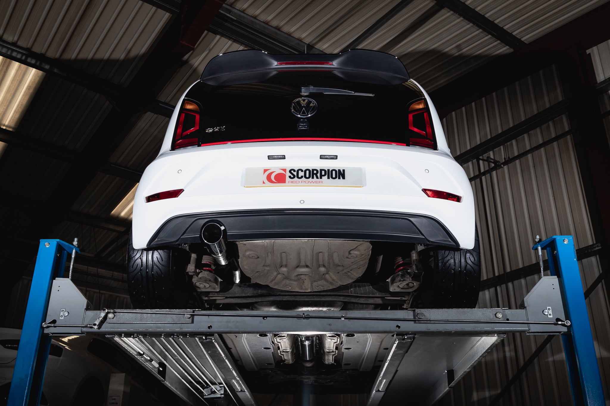 Scarico Scorpion Catback per Volkswagen UP GTI-7