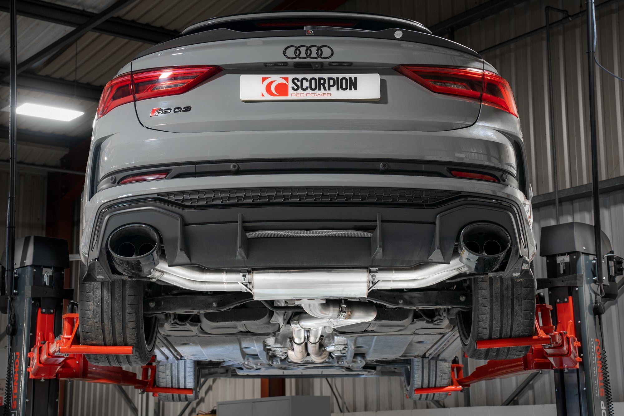 Scorpion GPF-back uitlaat Audi RSQ3 F3 Sportback-3