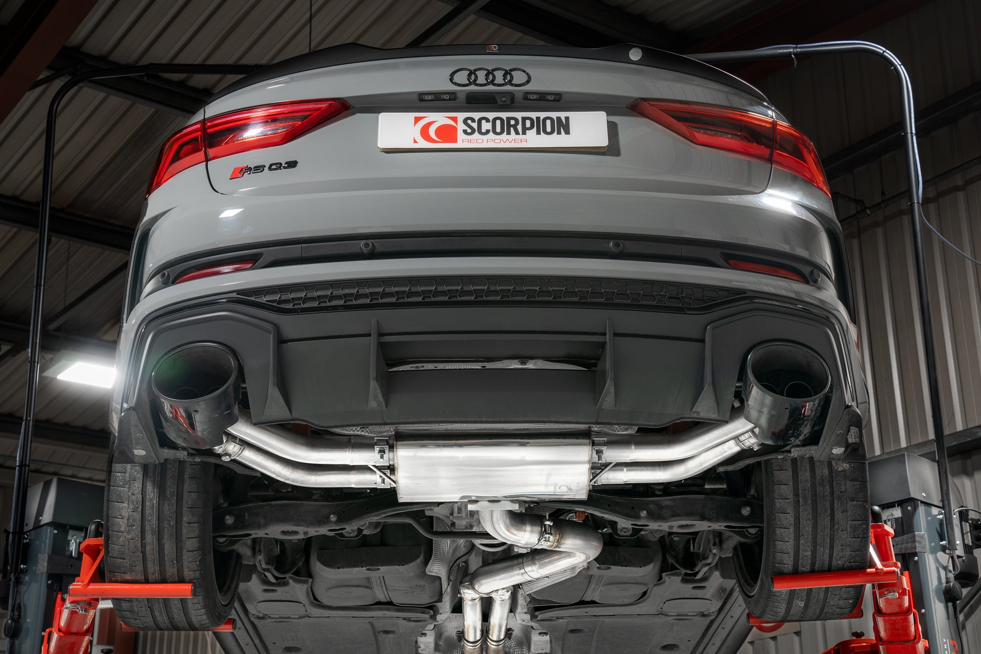Scorpion GPF-back uitlaat Audi RSQ3 F3 Sportback-4
