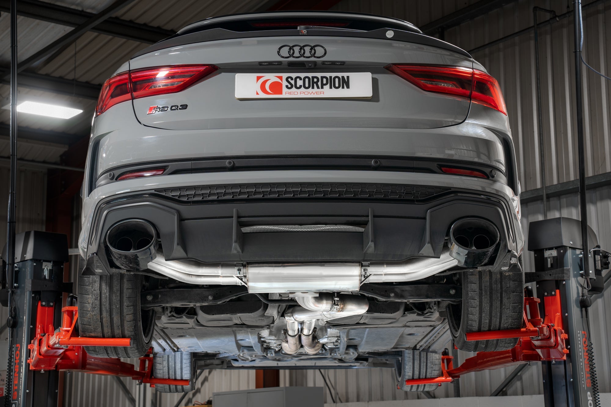 Scorpion GPF-back uitlaat Audi RSQ3 F3 Sportback-8