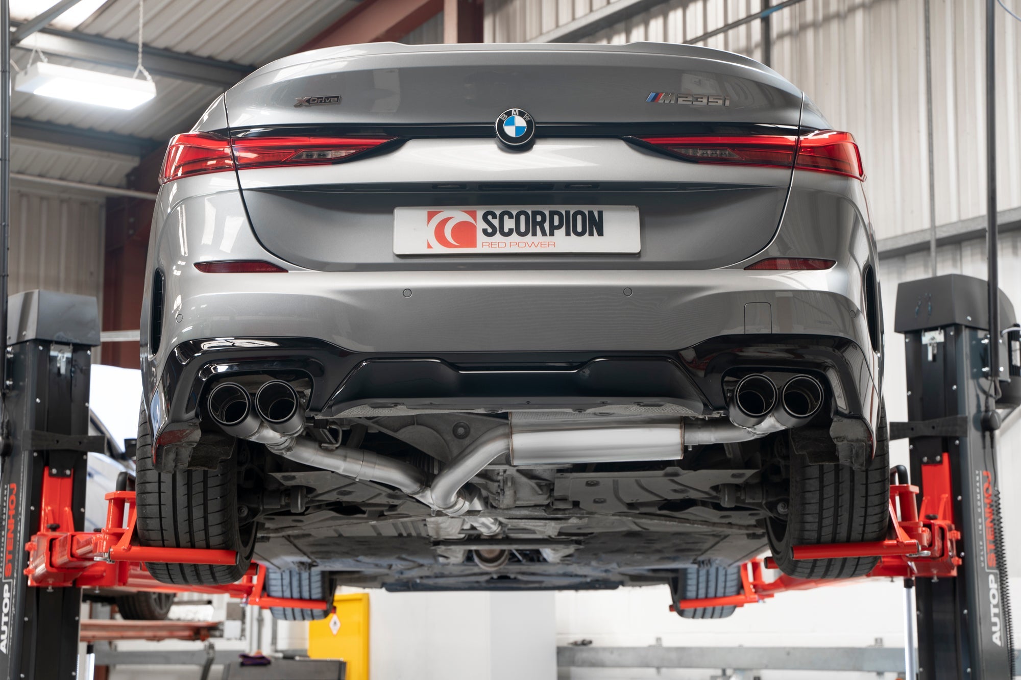 Scorpion GPF-back uitlaat BMW 235i Gran Coupe X-Drive F44-3