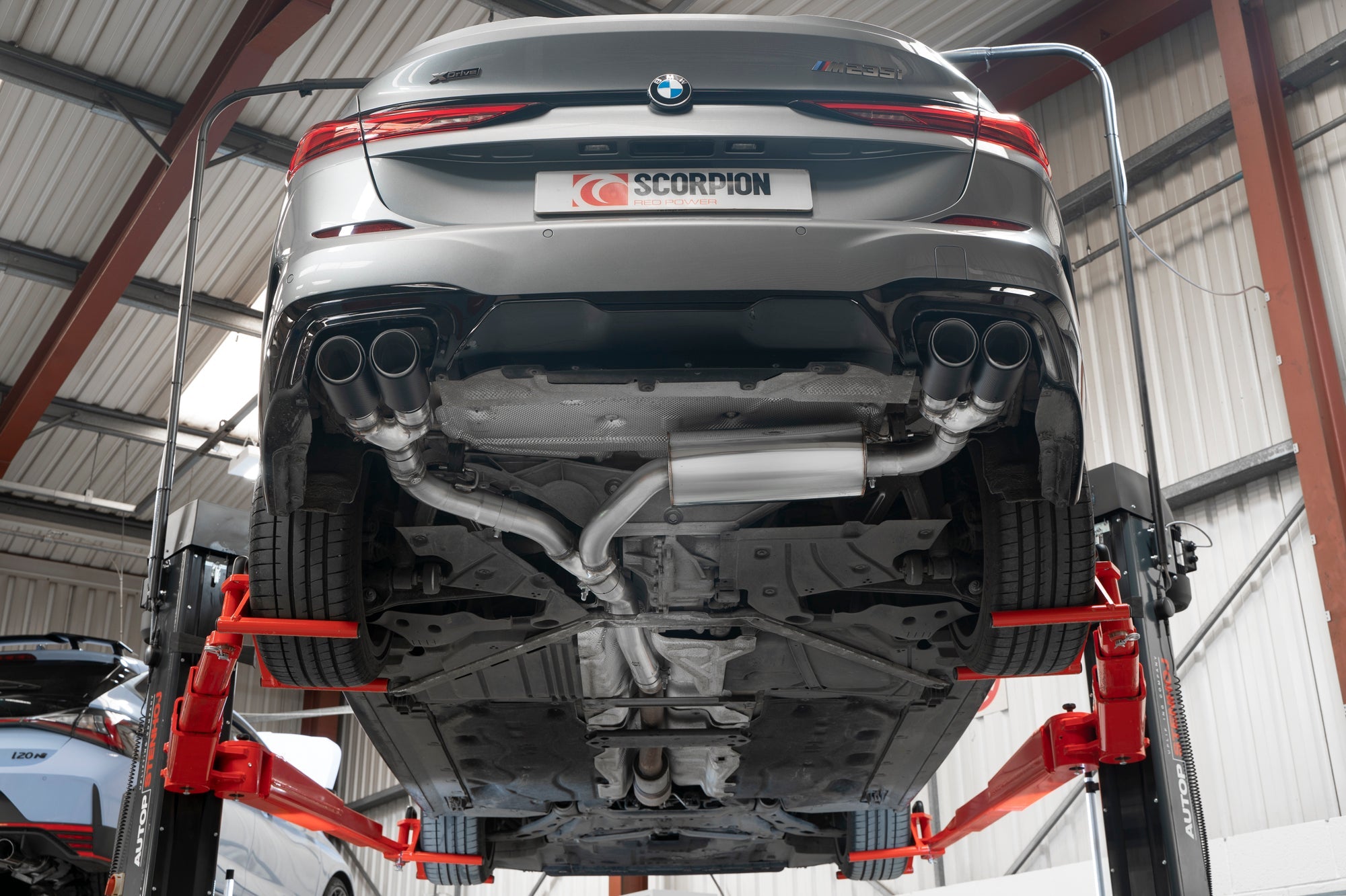 Scorpion GPF-back uitlaat BMW 235i Gran Coupe X-Drive F44-4