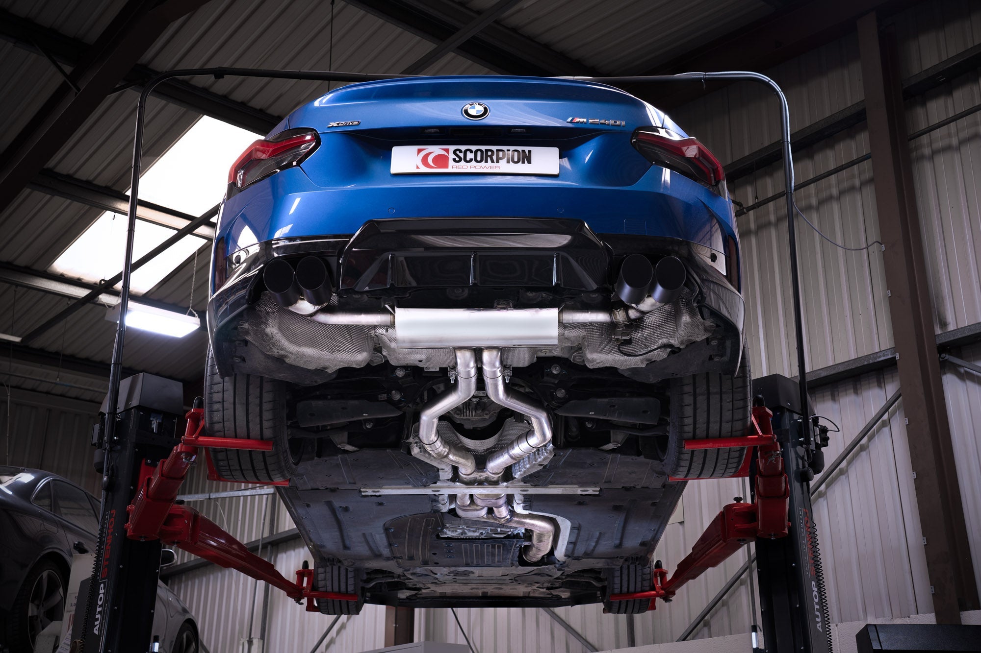 Scorpion GPF-back uitlaat BMW 240i G42-4