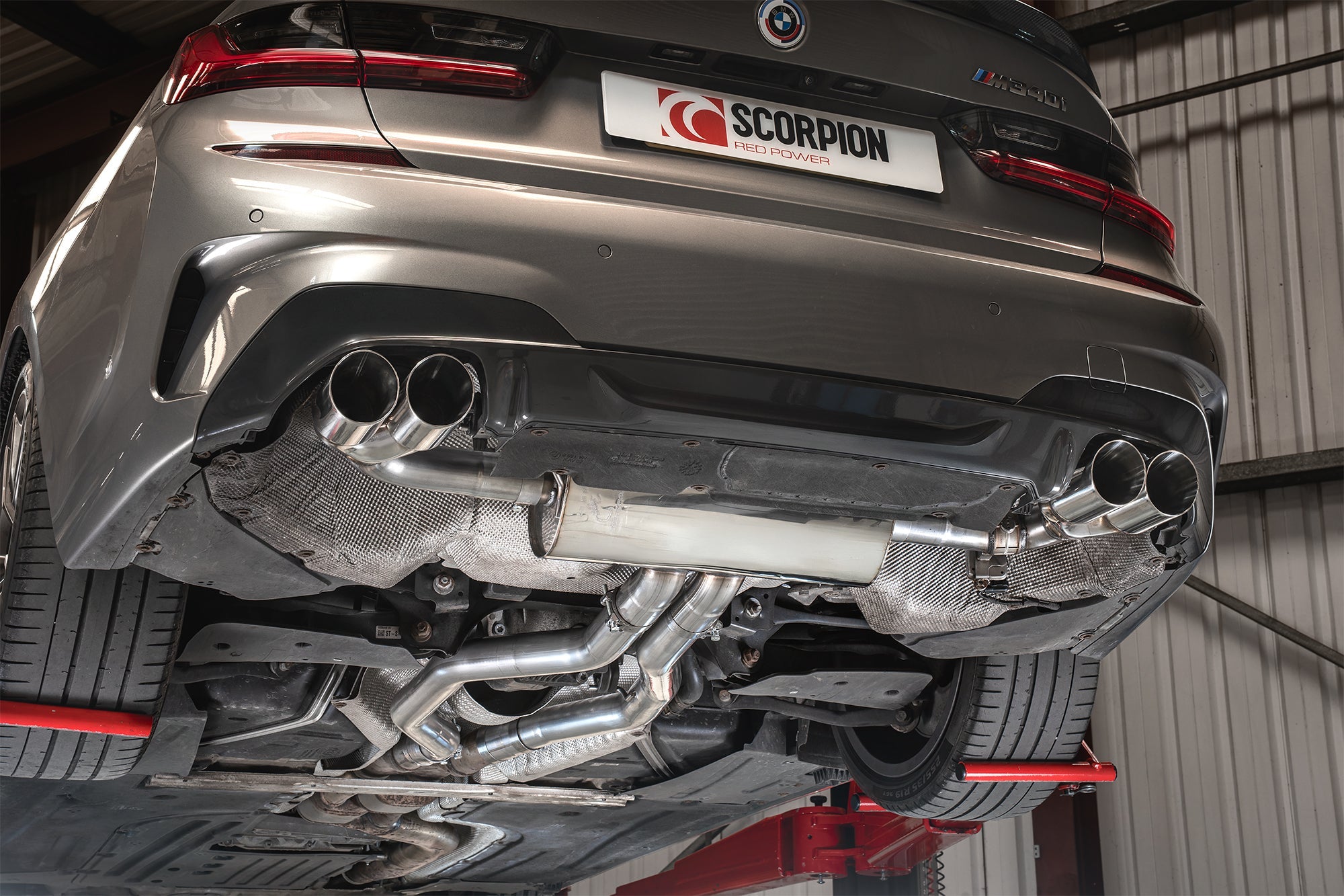Échappement Scorpion GPF-back BMW 340i G20-11