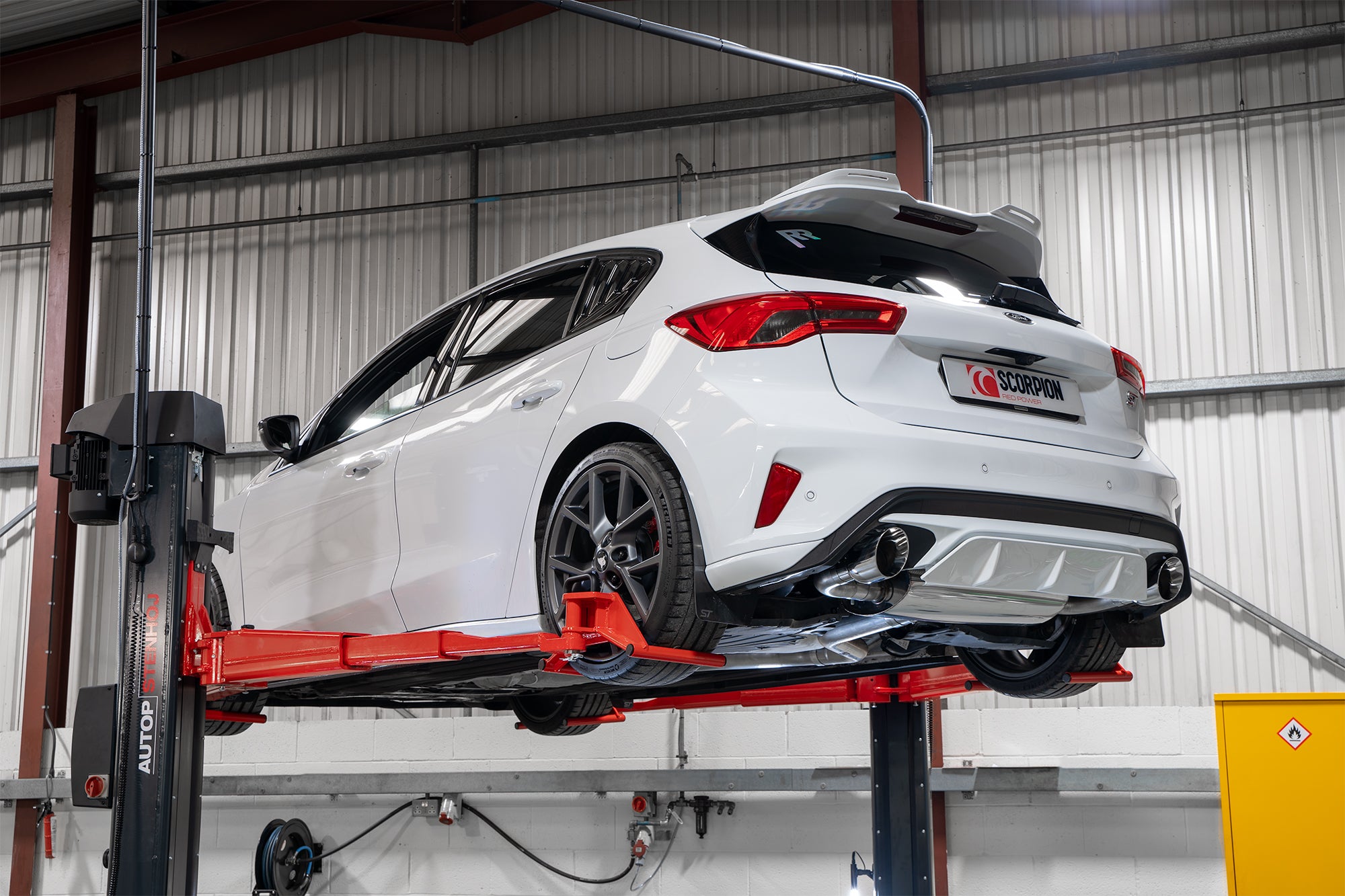 Échappement Scorpion GPF-back pour Ford Focus 4 ST-10