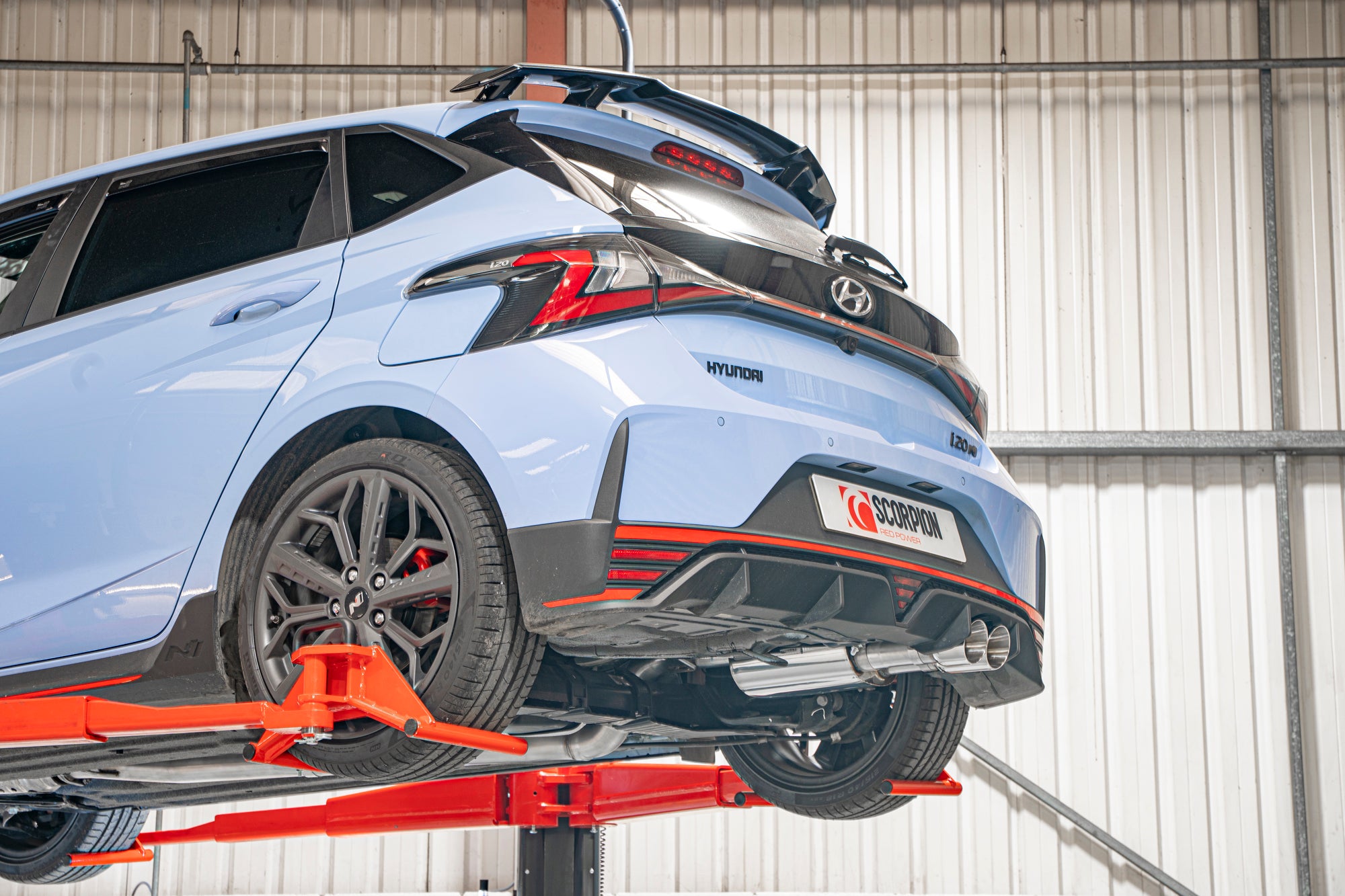 Scarico Scorpion GPF-back per Hyundai i20 N-20